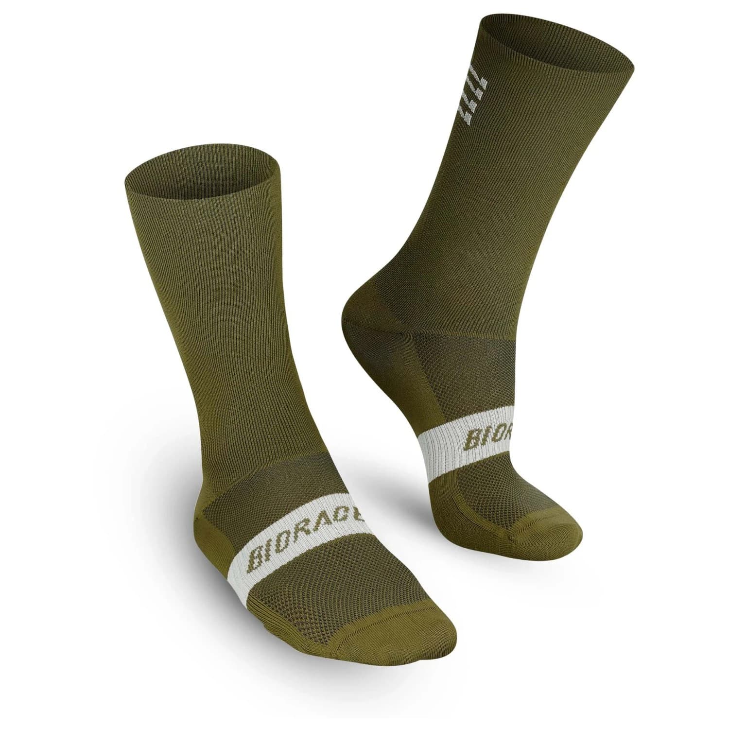 Чорапи за колоездене Bioracer Classic Socks Cycling socks - Olive