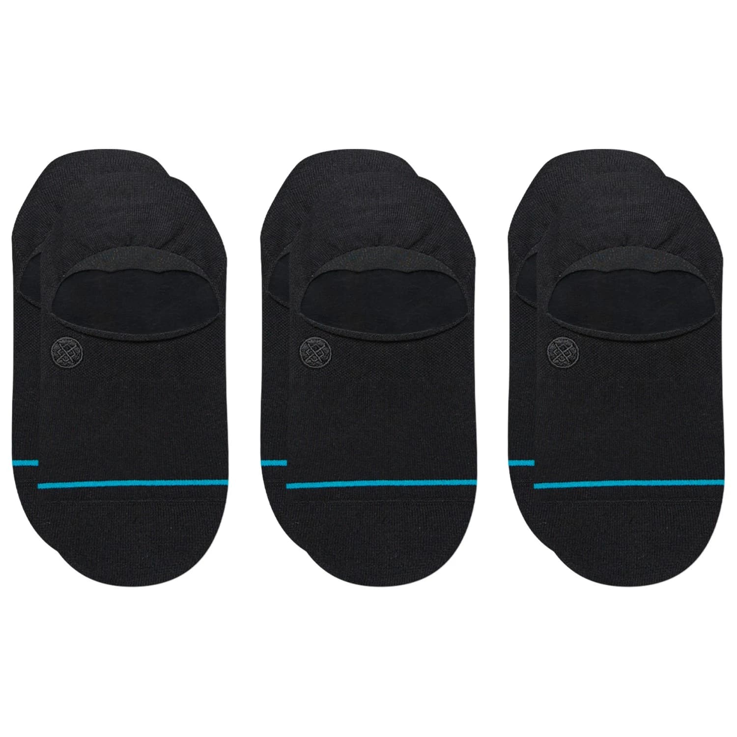 Спортни чорапи Stance Icon No Show 3 Pack Sports socks - Black