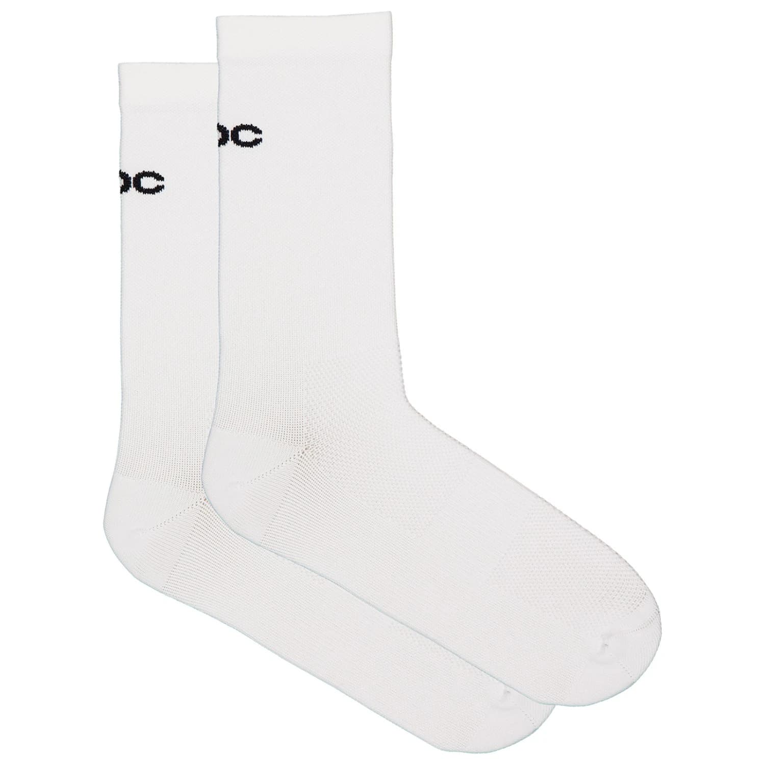 Чорапи за колоездене POC Cadence Road Long Socks Cycling socks - Hydrogen White