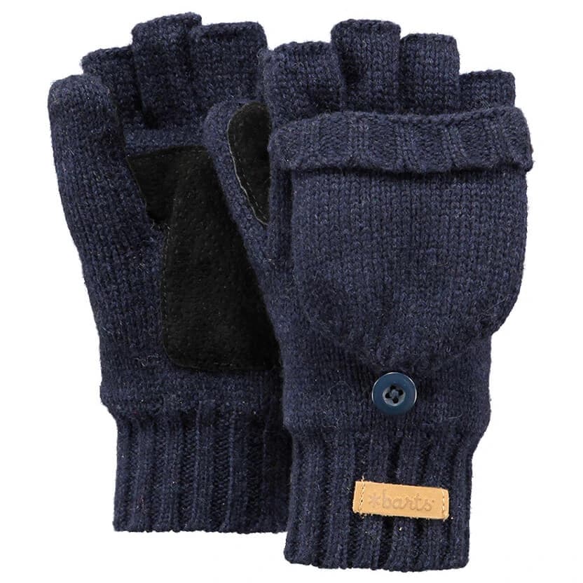 Детски ръкавици Barts Kid's Haakon Bumgloves Boys Gloves - Navy