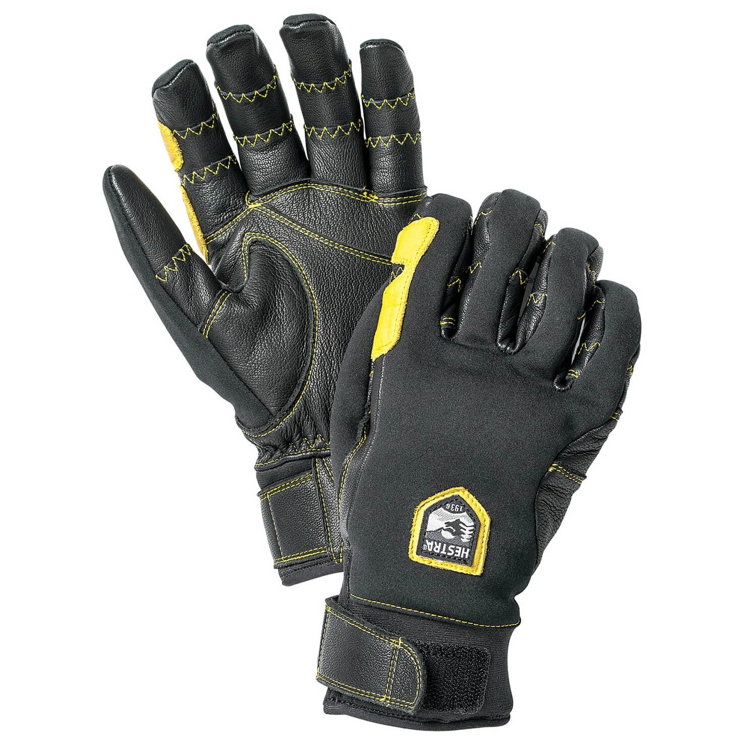 Ръкавици Hestra Ergo Grip Active 5 Finger Gloves - Black / Black