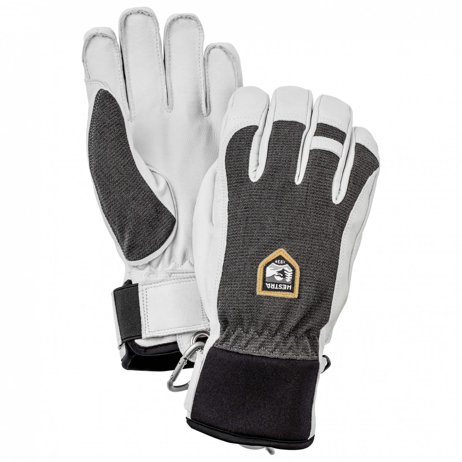 Ръкавици Hestra Army Leather Patrol 5 Finger Gloves - Charcoal