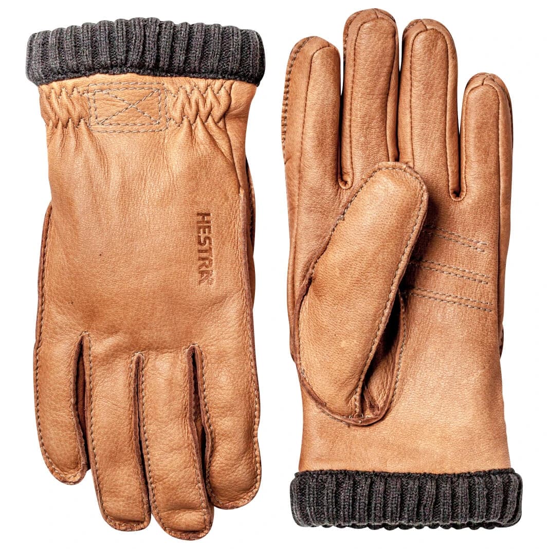 Ръкавици Hestra Deerskin Primaloft Rib Gloves - Cork