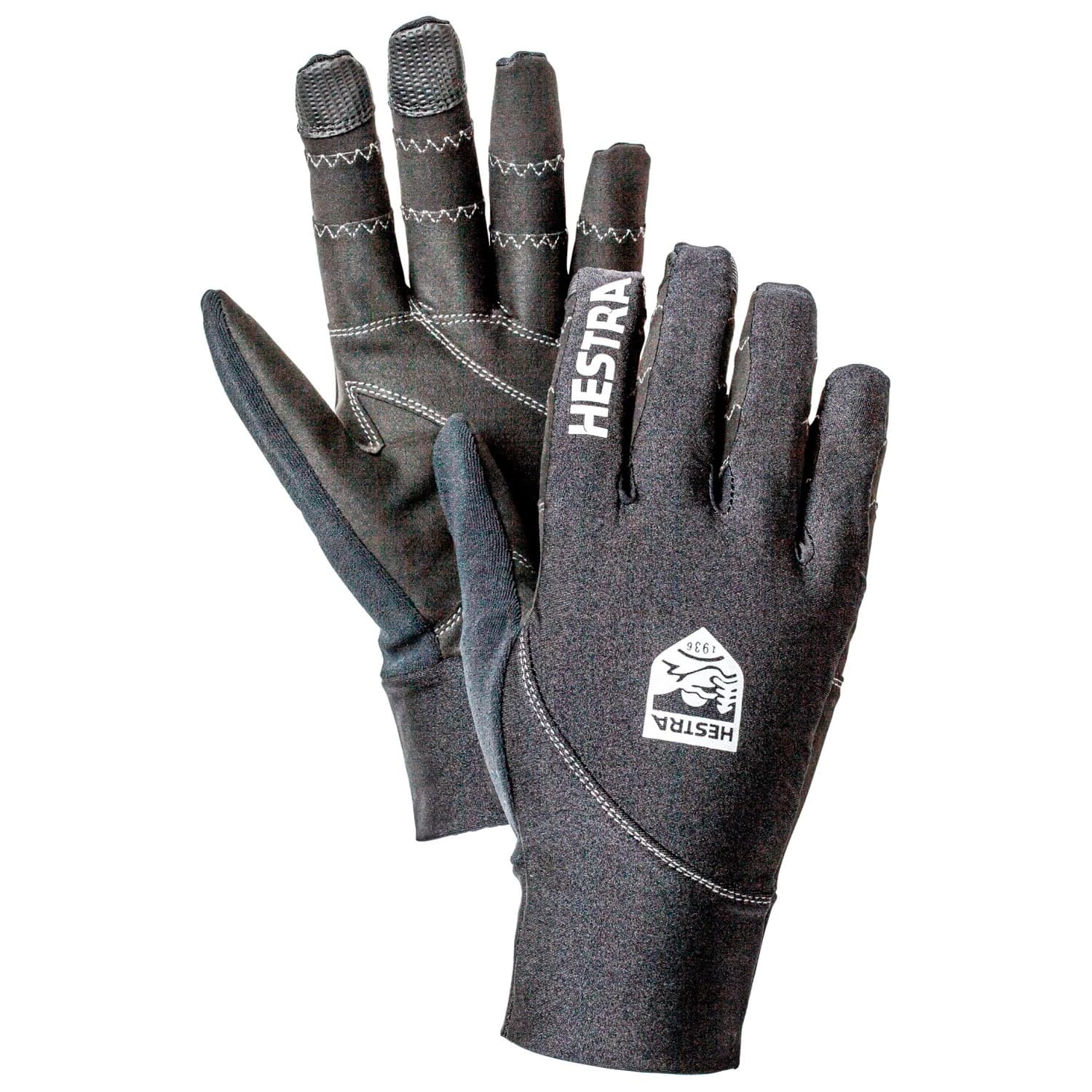 Ръкавици Hestra Bike Ergo Grip Race Cut 5 Finger Gloves - Svart / Svart