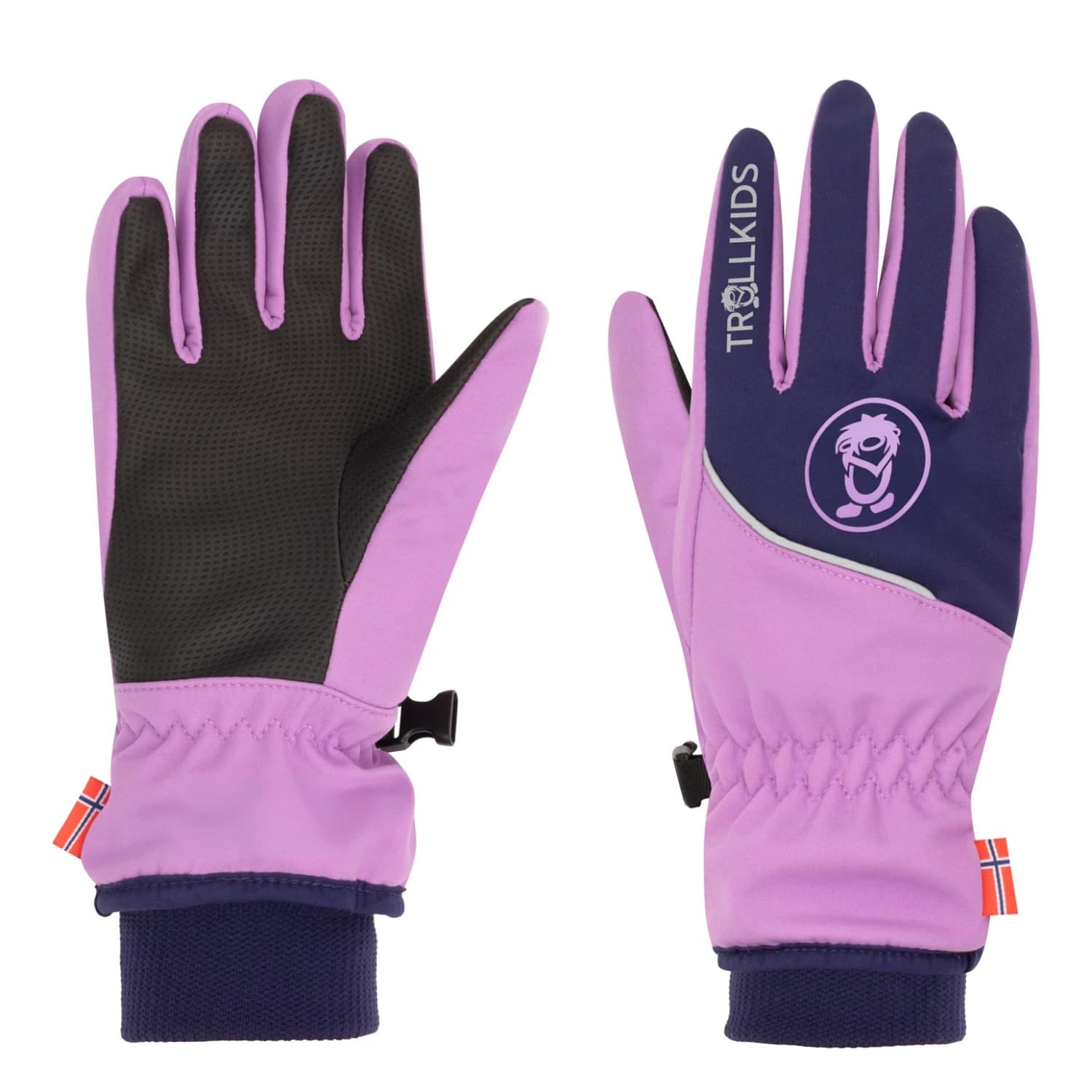 Детски ръкавици Trollkids Kid's Trolltunga Glove - Light Violet / Deep Violet