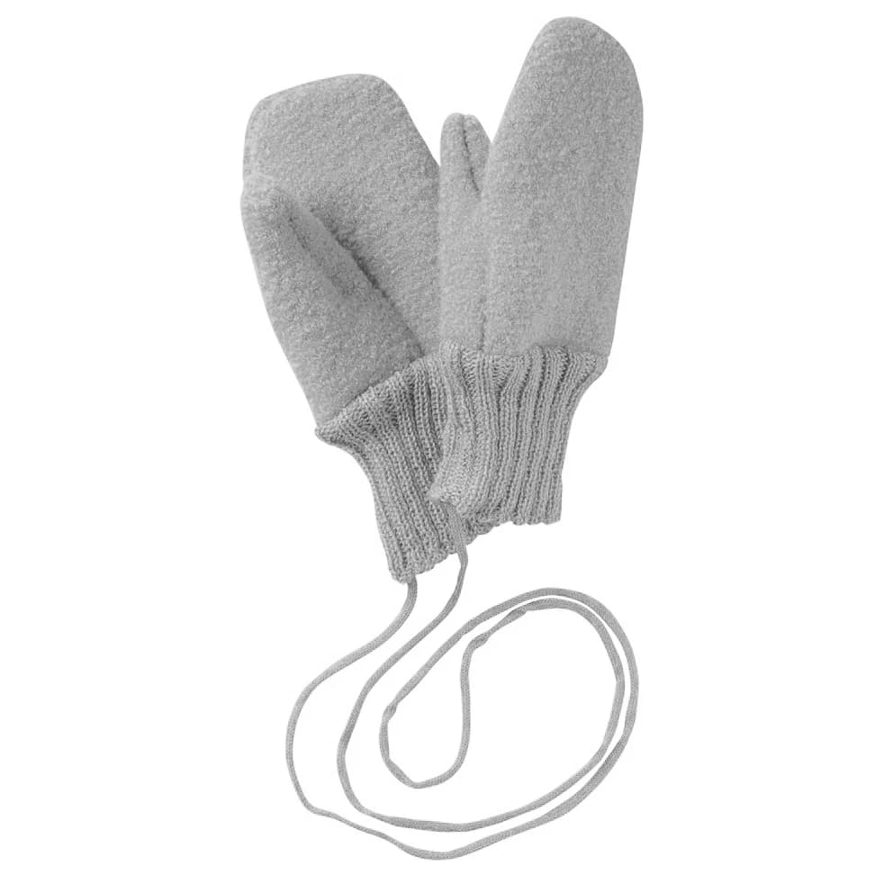 Детски ръкавици disana Kids' Boiled Wool Gloves - Grau