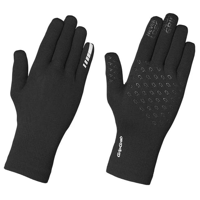 Ръкавици GripGrab Waterproof Knitted Thermal Glove - Black