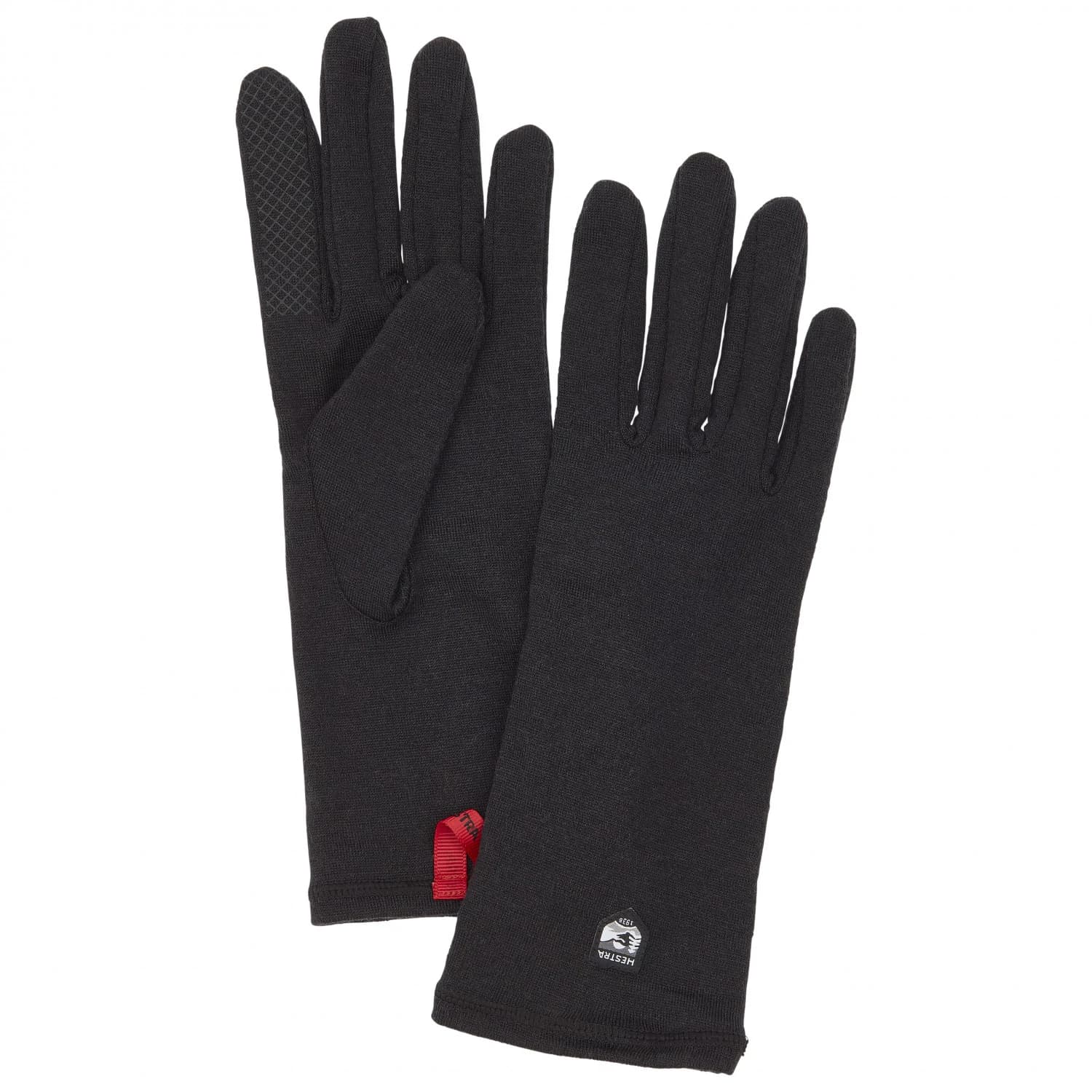 Ръкавици Hestra Merino Wool Liner Long 5 Finger Gloves - Black