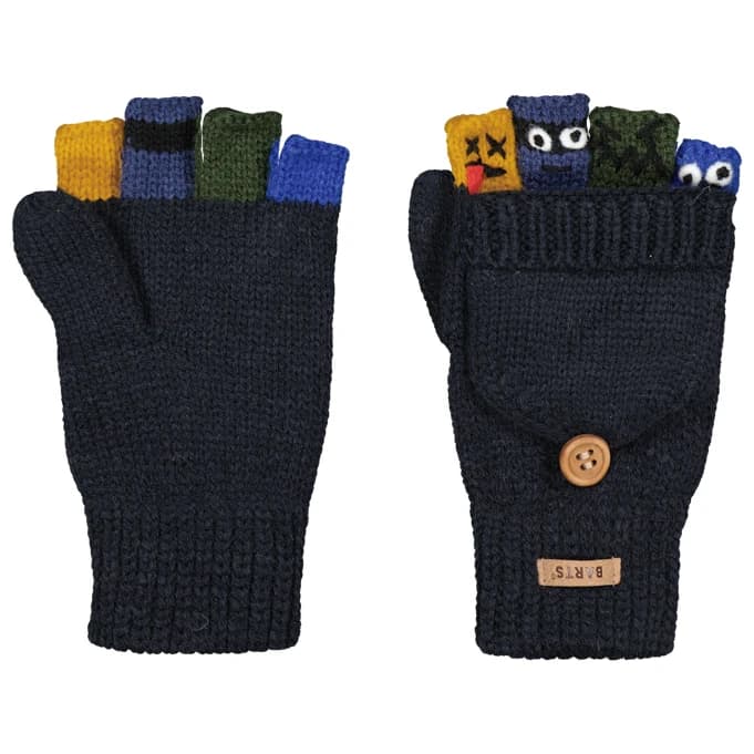 Детски ръкавици Barts Kid's Puppeteer Bumgloves - Navy