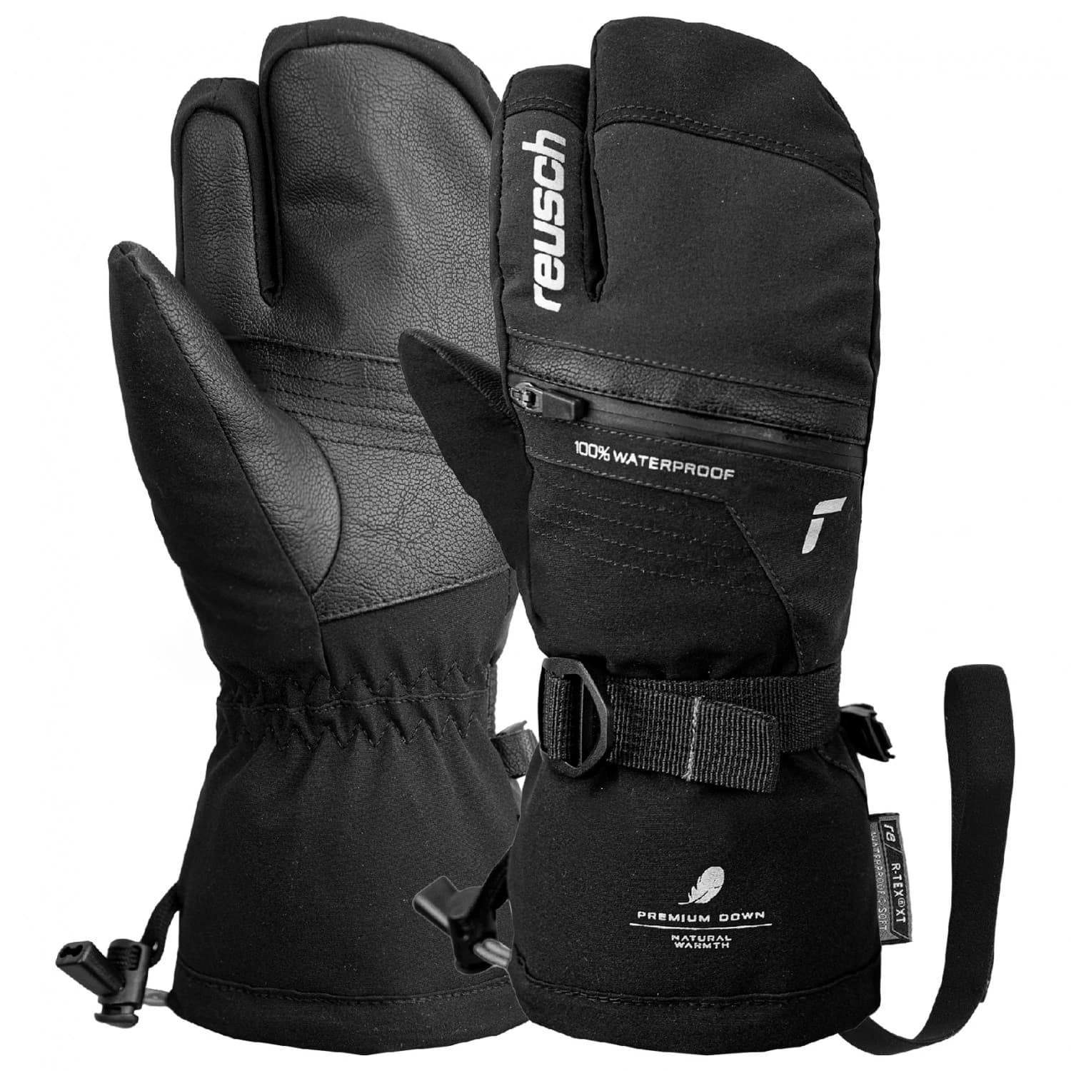 Ръкавици Reusch Lando R-TEX XT Junior Lobster Gloves - Black / Silver