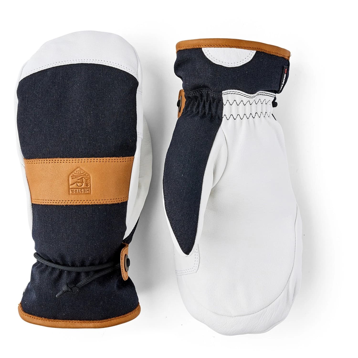 Дамски ръкавици Hestra Women's Voss CZone Mitt Gloves - Black / Cork