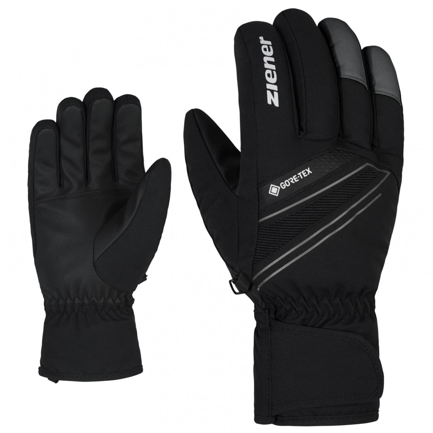 Ръкавици Ziener Gunar GTX Glove Ski Alpine Gloves - Black / Magnet
