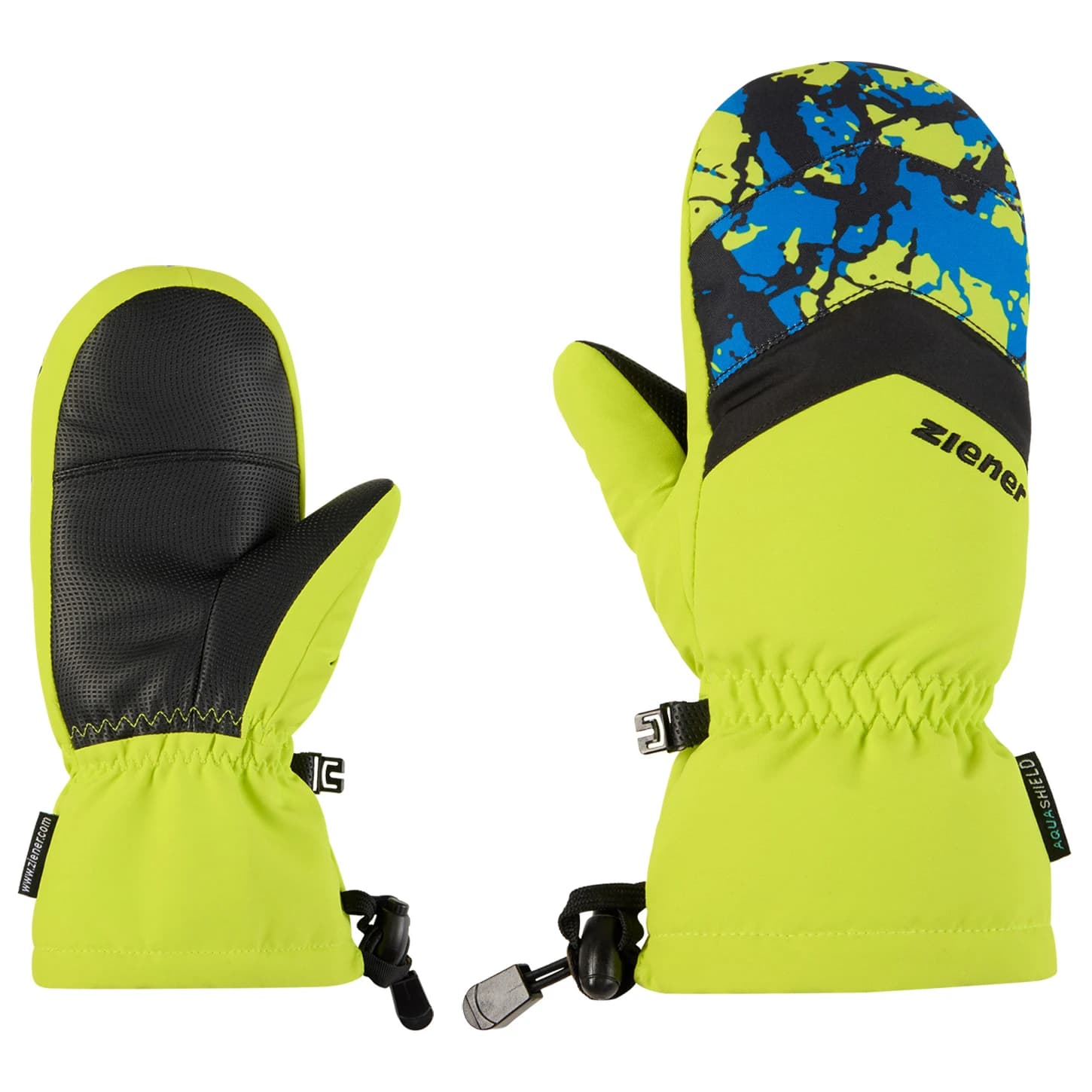 Ръкавици Ziener Lettero AS Mitten Glove Junior Gloves - Lime