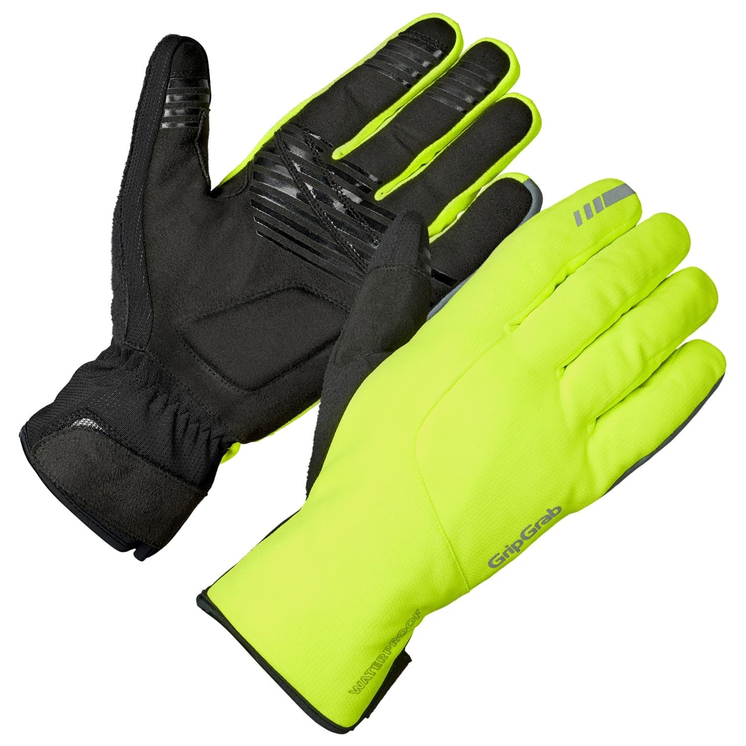 Ръкавици GripGrab Polaris 2 Waterproof Winter Gloves - Yellow Hi-Vis