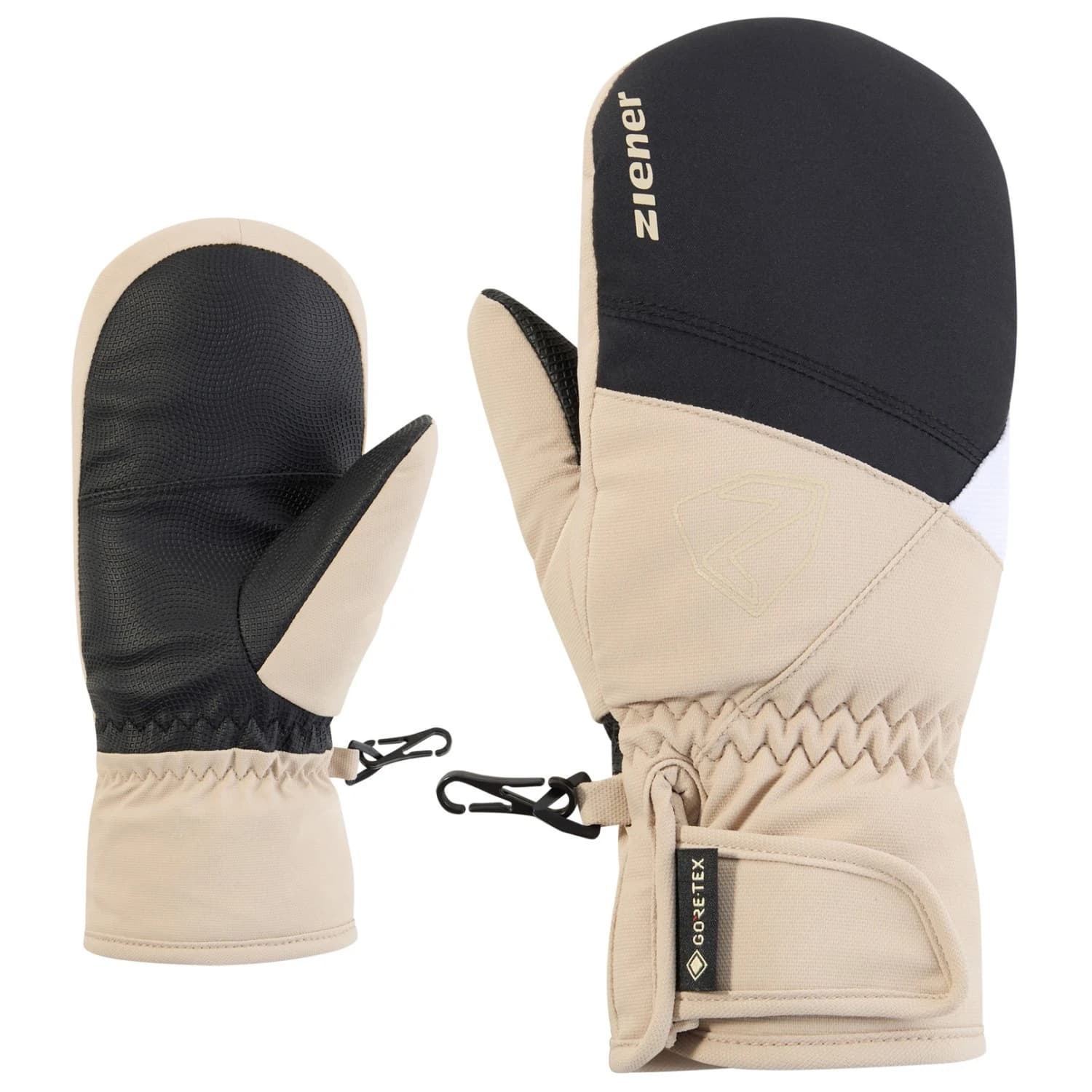 Детски ръкавици Ziener Kid's Levin GTX Mitten Gloves - Soft Taupe