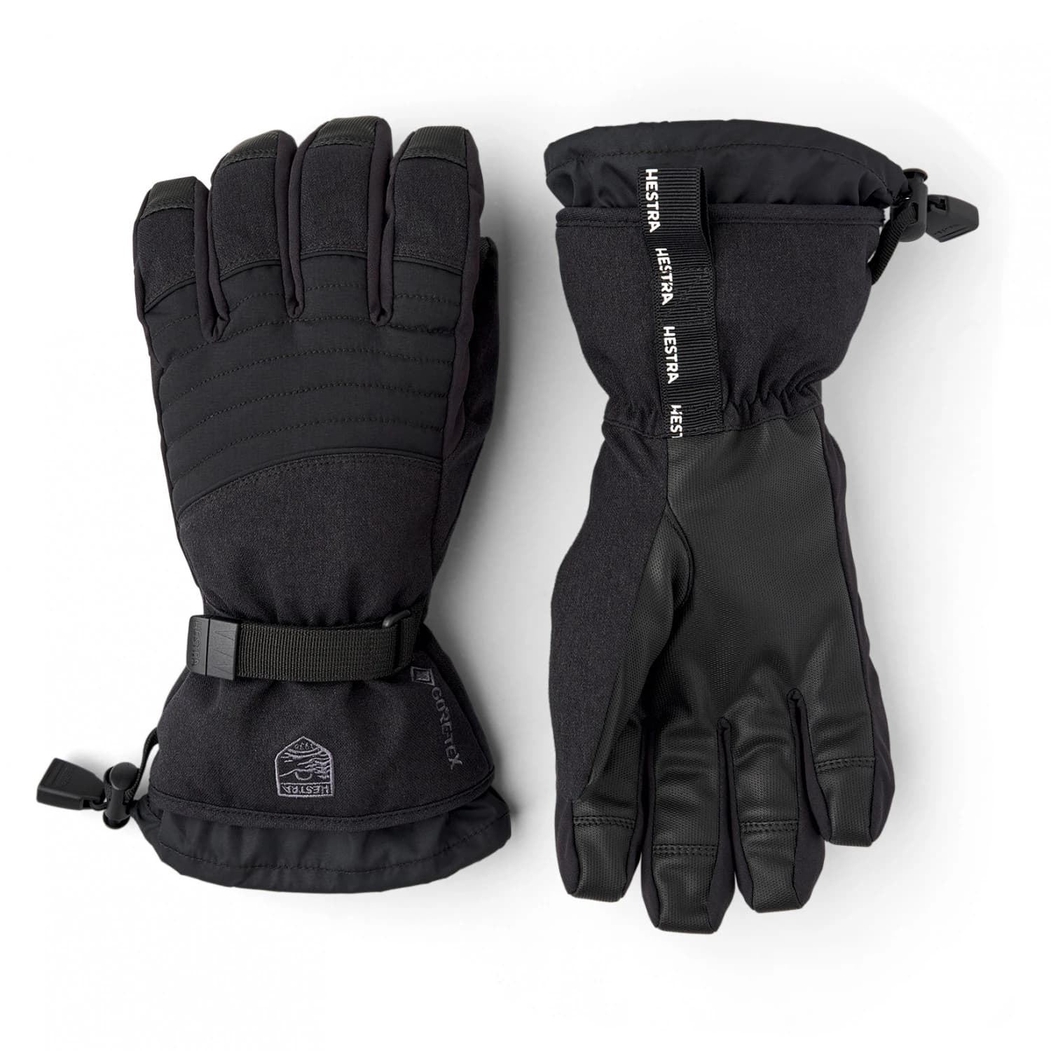 Ръкавици Hestra GORE-TEX Perform 5 Finger Gloves - Black / Black