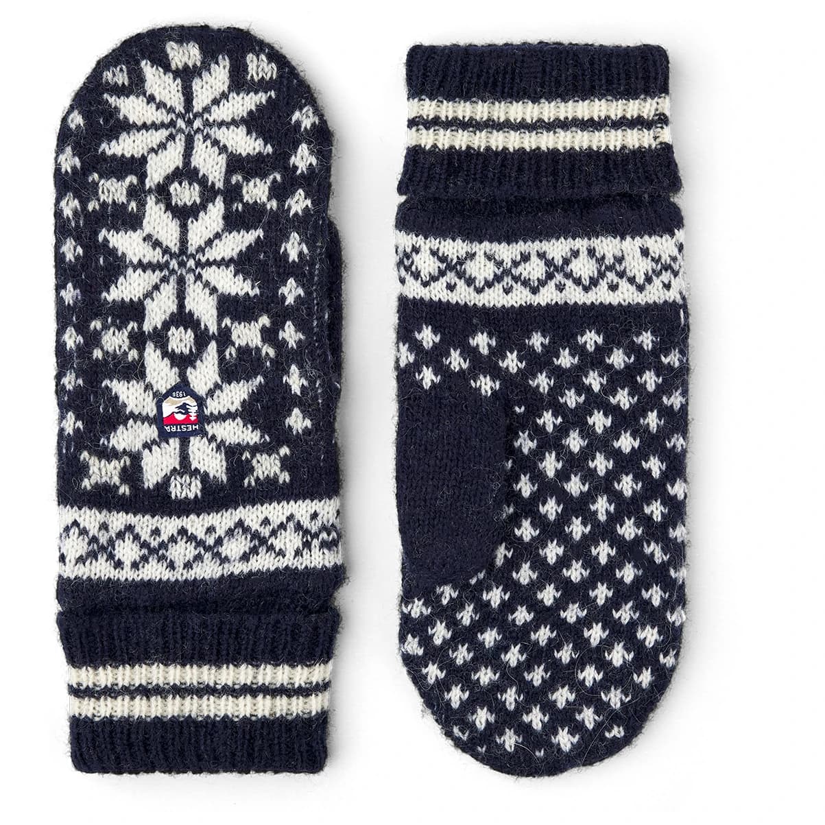 Детски ръкавици Hestra Kid's Nordic Junior Mitt Gloves - Navy / Offwhite