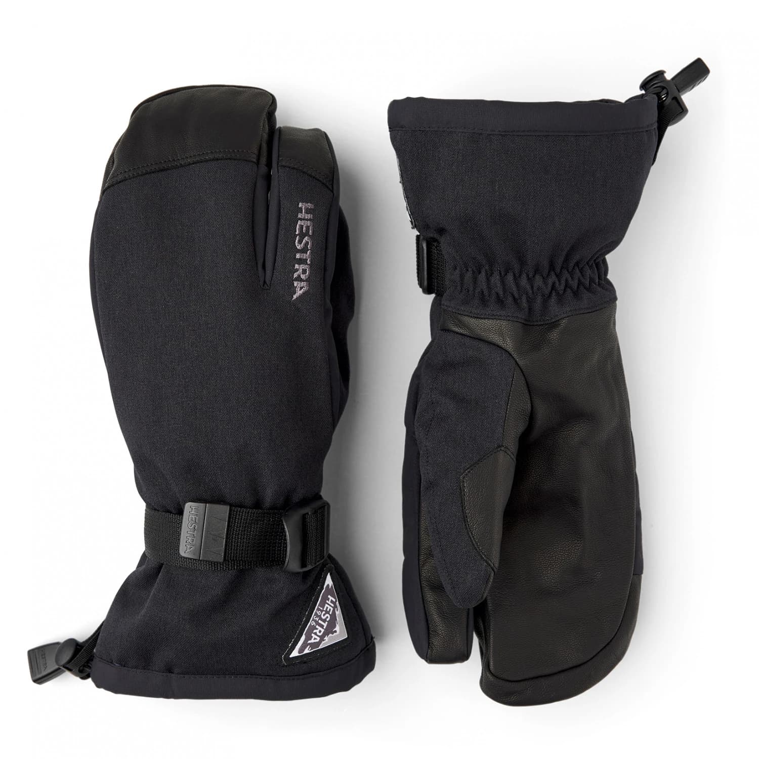 Ръкавици Hestra Powder Gauntlet 3 Finger Gloves - Black