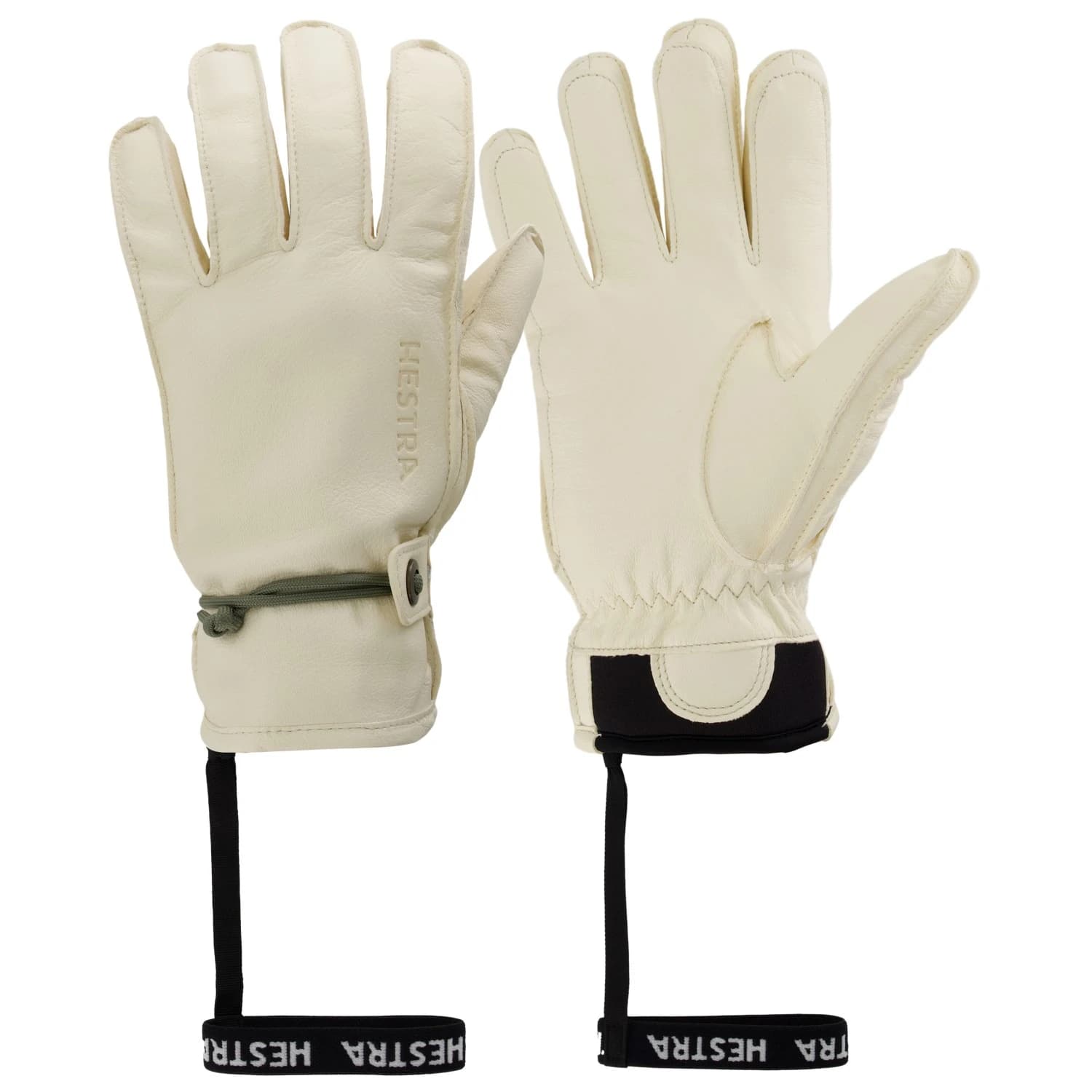 Ръкавици Hestra Wakayama 5 Finger Gloves - Almond White / Almond White
