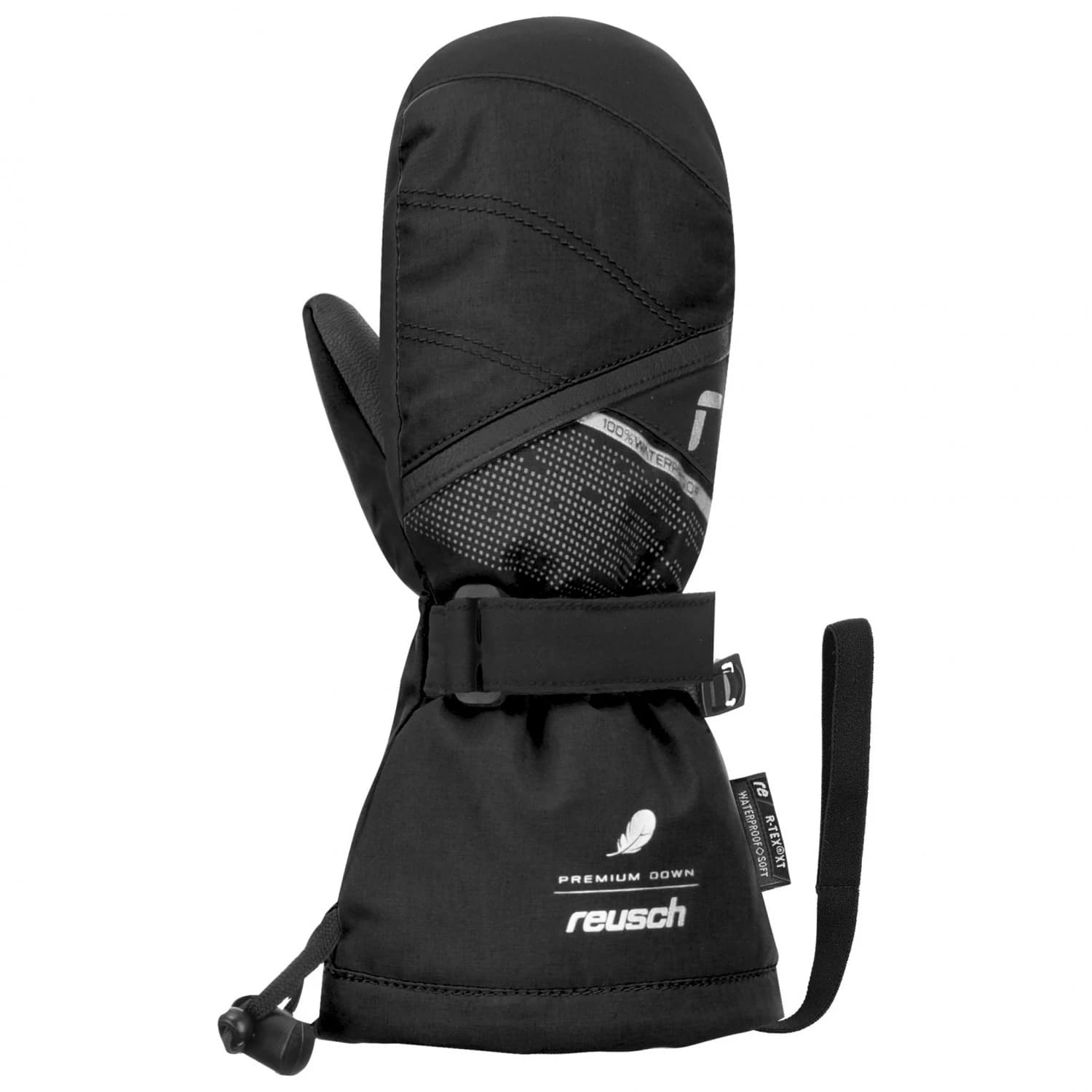 Детски ръкавици Reusch Kid's Kaden Down R-Tex XT Mitten Gloves - Black
