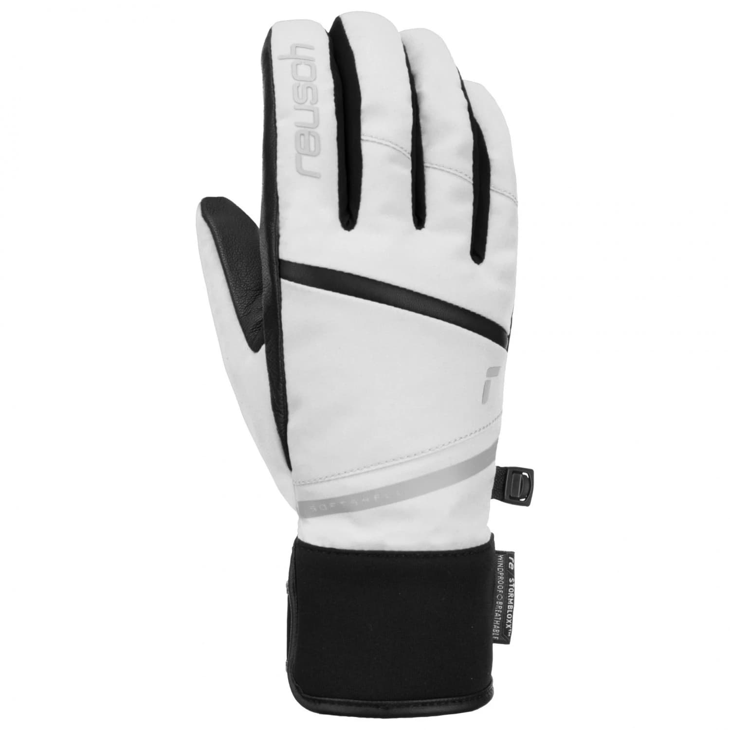 Дамски ръкавици Reusch Women's Tessa Stormbloxx Gloves - White / Black
