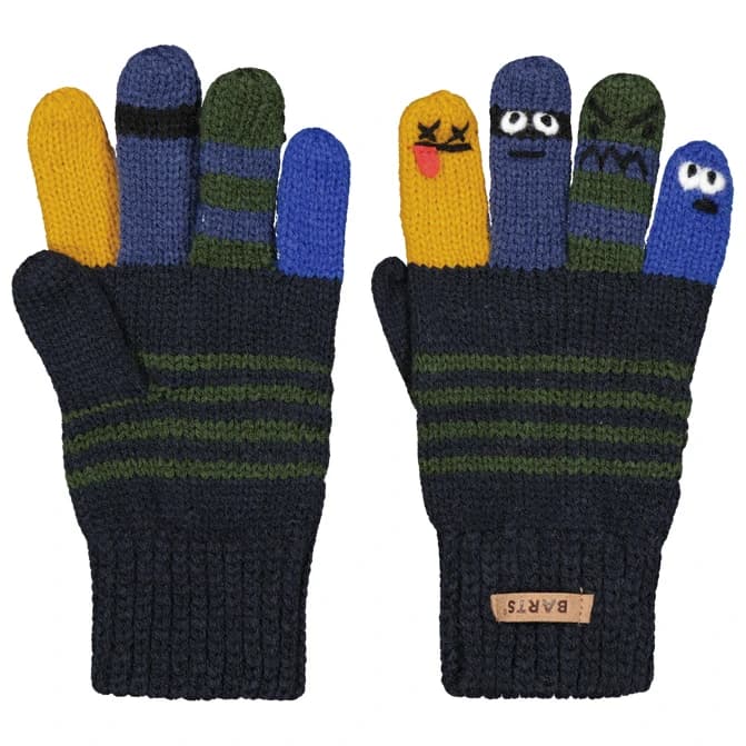 Детски ръкавици Barts Kid's Puppeteer Gloves - Navy