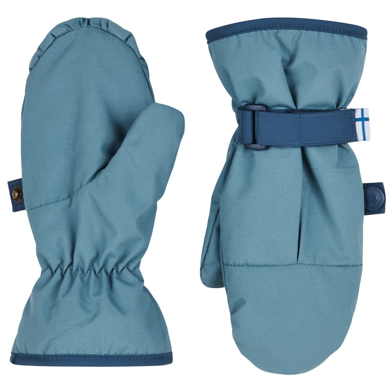 Детски ръкавици Finkid Kid's Lumipallo Gloves - Bluestone / Denim