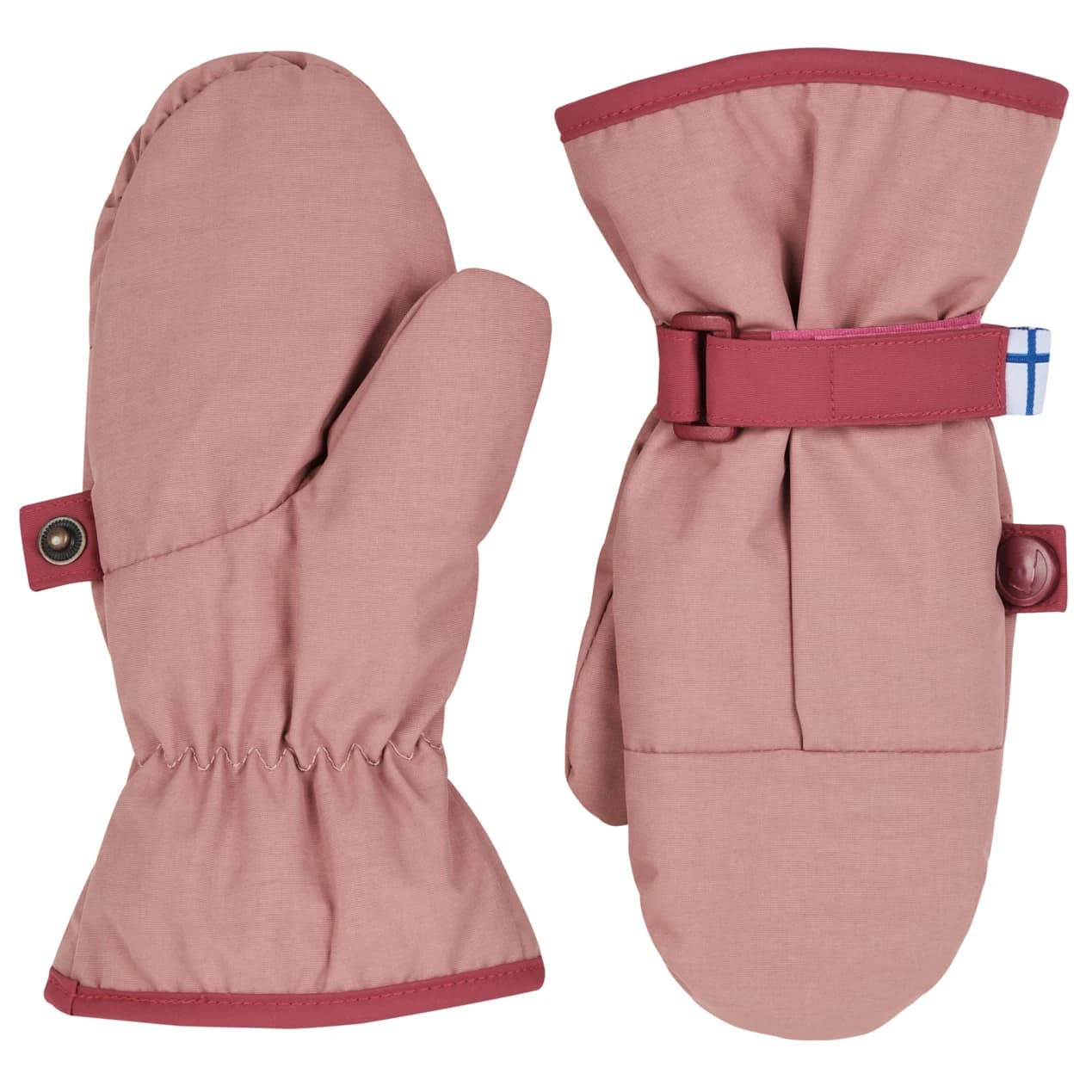 Детски ръкавици Finkid Kid's Lumipallo Gloves - Peach / Berry
