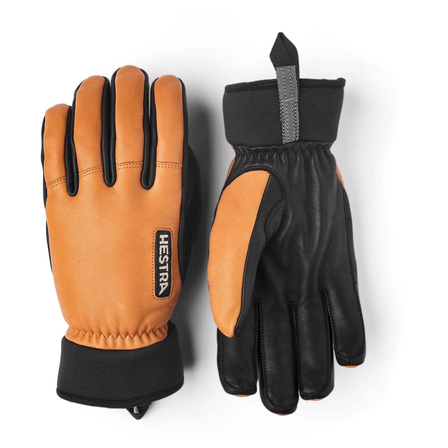 Ръкавици Hestra Army Leather Wool Terry 5 Finger Gloves - Cork