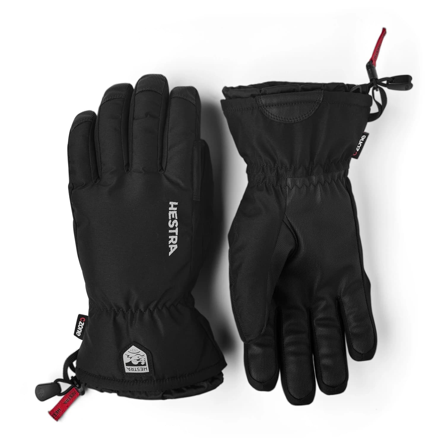 Ръкавици Hestra Czone Cosmo 5 Finger Gloves - Black