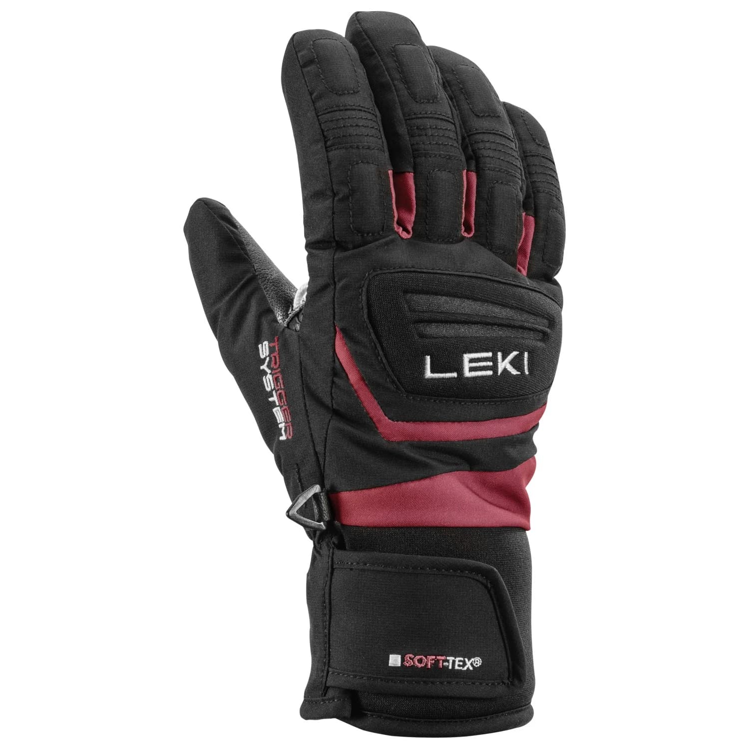 Ръкавици Leki Griffin 3D Junior Gloves - Black / Rosé