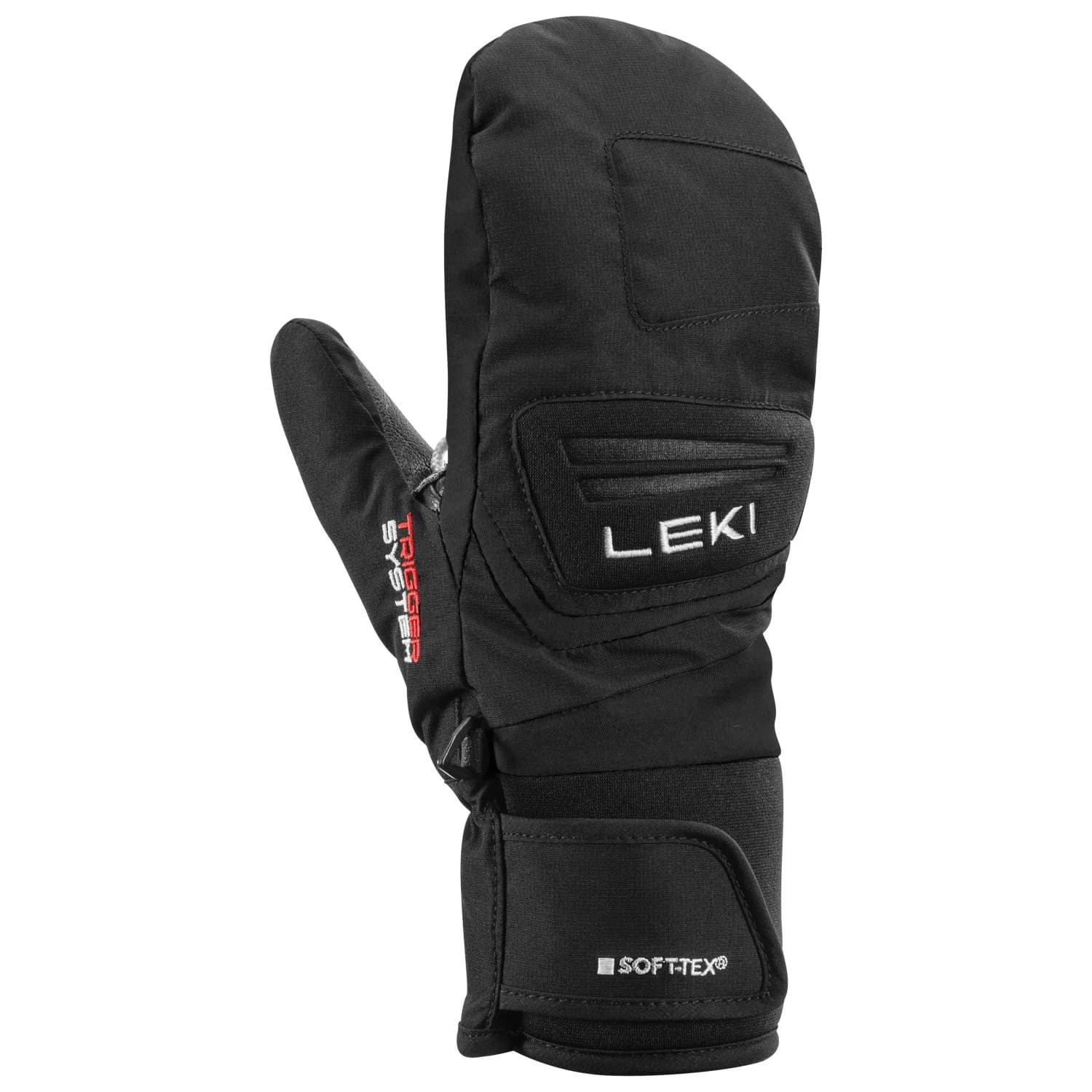 Ръкавици Leki Griffin 3D Junior Mitt Gloves - Black