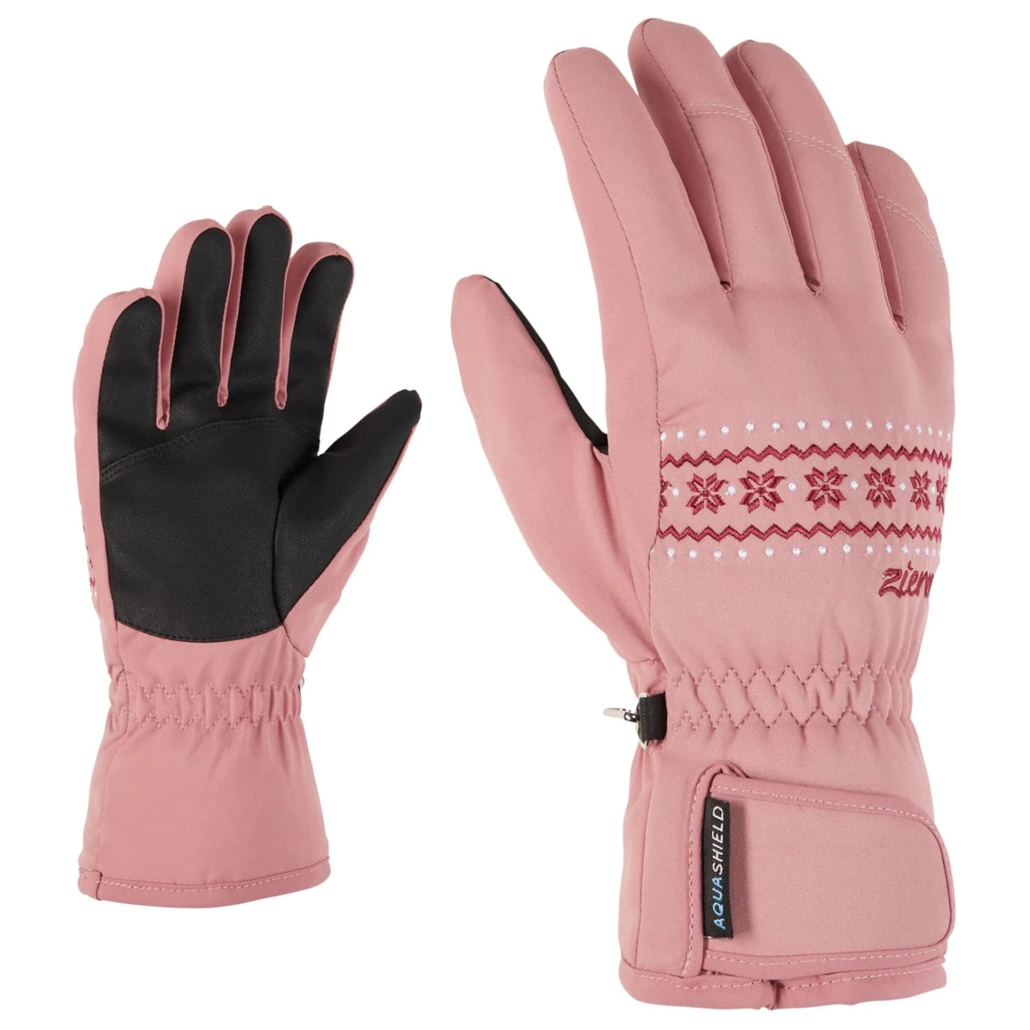 Детски ръкавици Ziener Kid's Lailla AS(R) Gloves - Rose Blossom