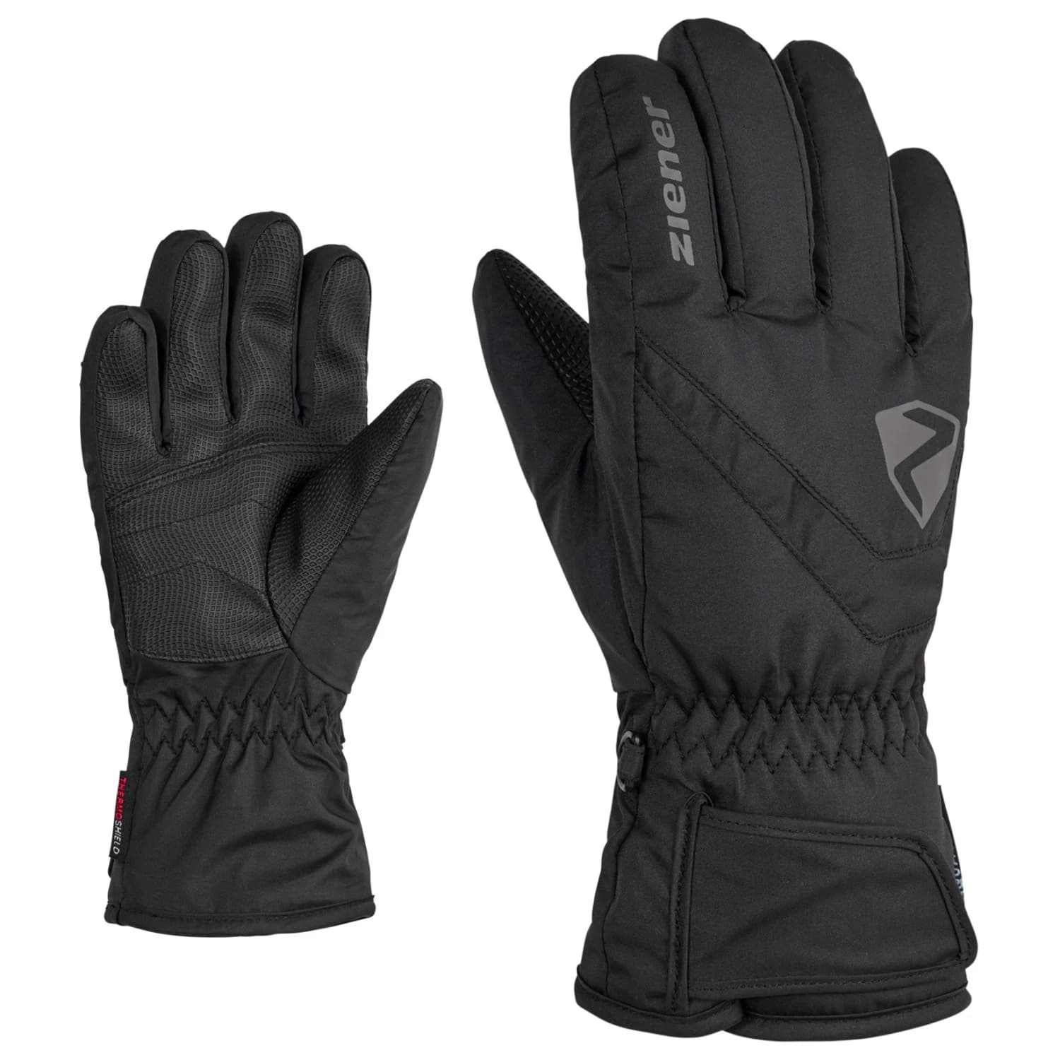Детски ръкавици Ziener Kid's Loriko AS(R) Gloves - Black