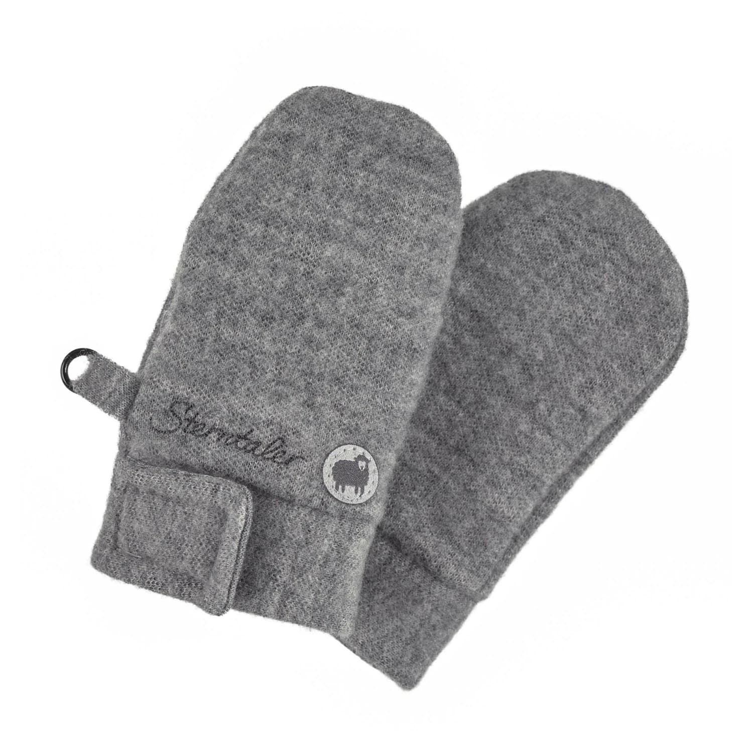 Детски ръкавици Sterntaler Kid's Mittens Merino Wool Gloves - Silber Melange