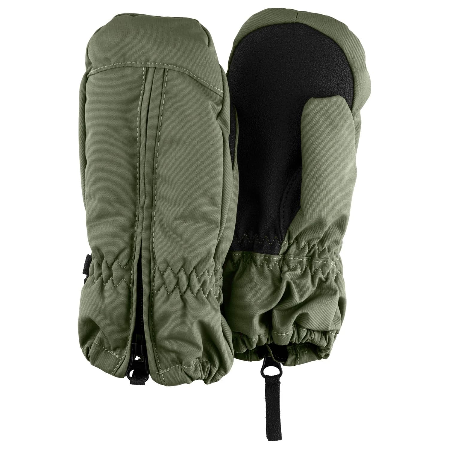 Детски ръкавици Sterntaler Kid's Mittens Rips Waterproof Gloves - Mattgrün