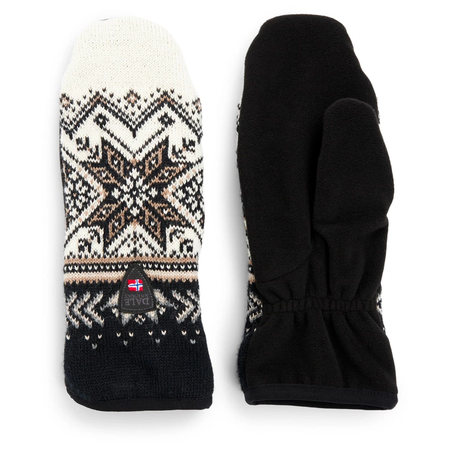 Ръкавици Dale of norway Vail Polar Mittens Gloves - Black / Off White / Sand Melange