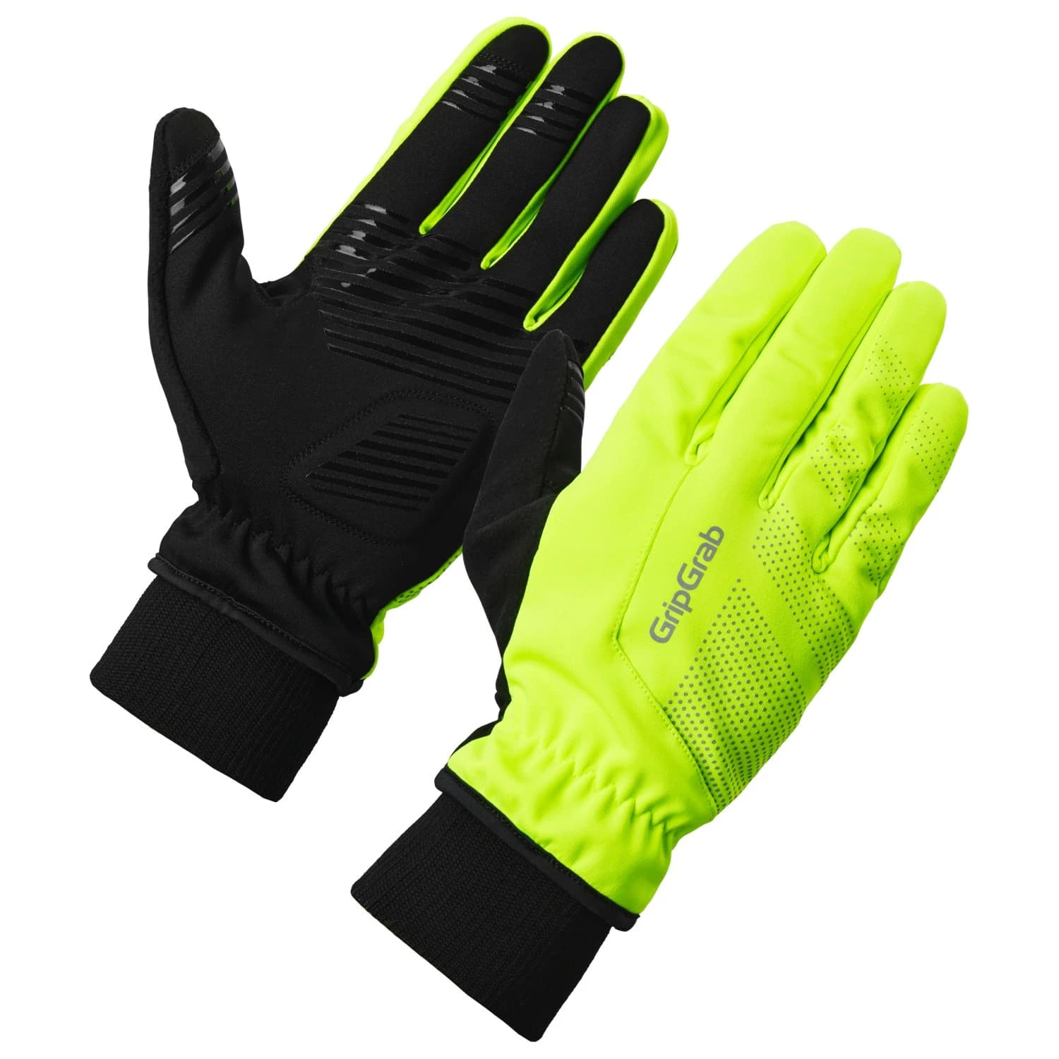 Ръкавици GripGrab Ride 2 Windproof Winter Gloves - Yellow Hi-Vis