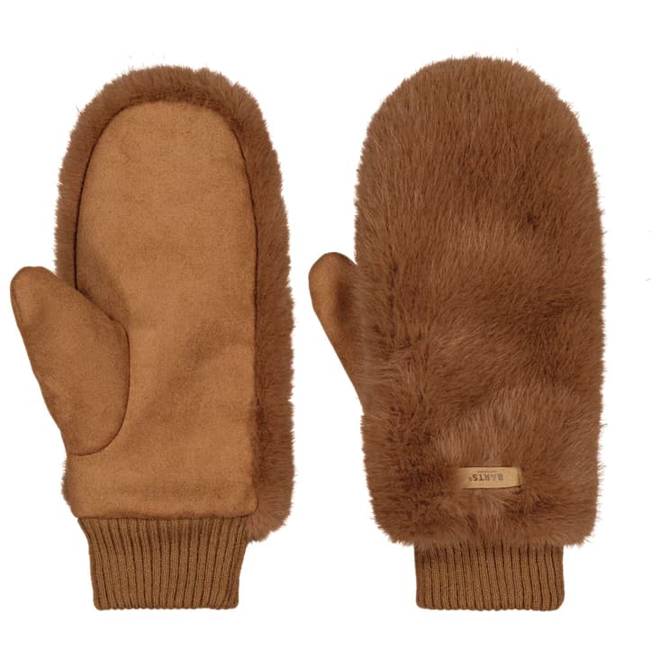 Ръкавици Barts Women's Fur Mitts Gloves - Brown