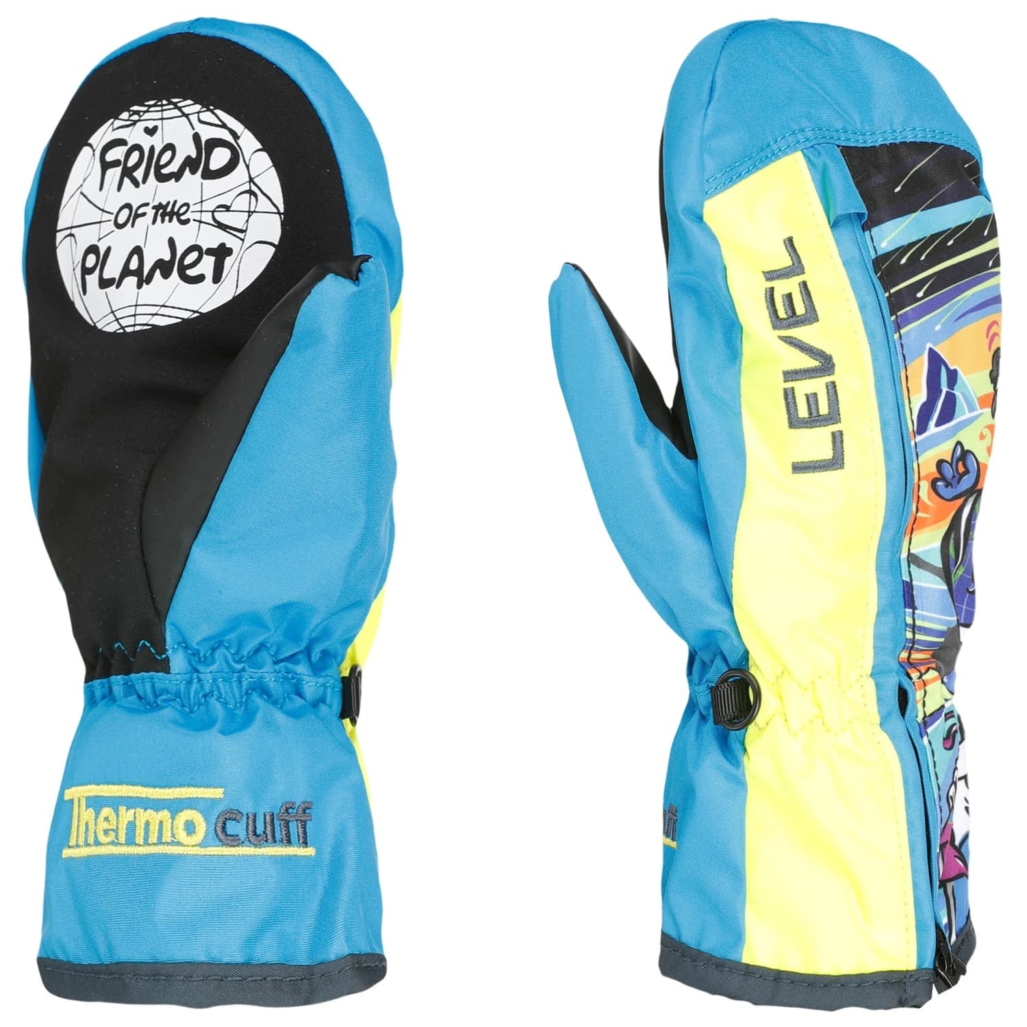 Детски ръкавици LEVEL Kid's Dudy Mitt Gloves - Light Blue