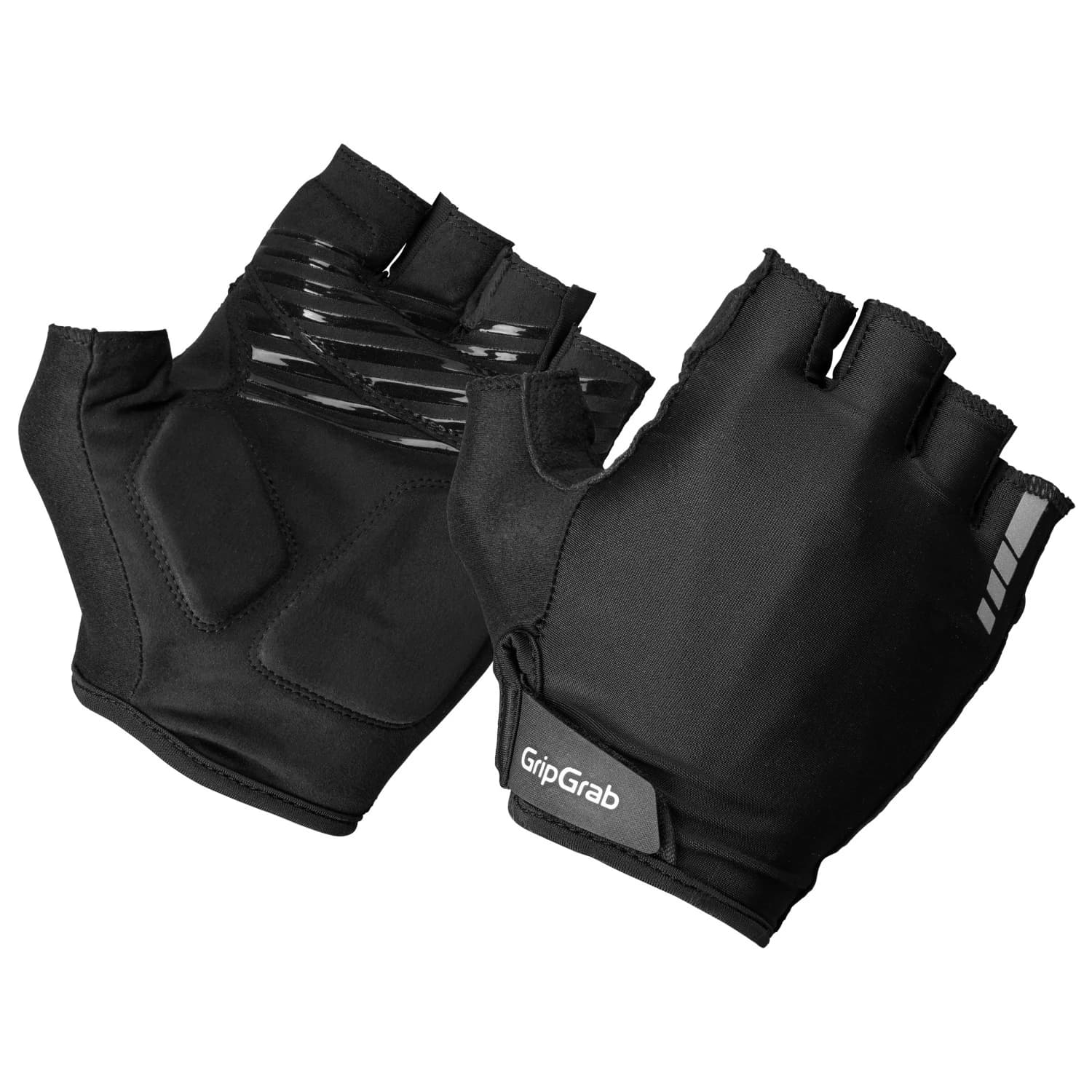 Ръкавици GripGrab Ride RC Max Padded Short Finger Summer Gloves - Black