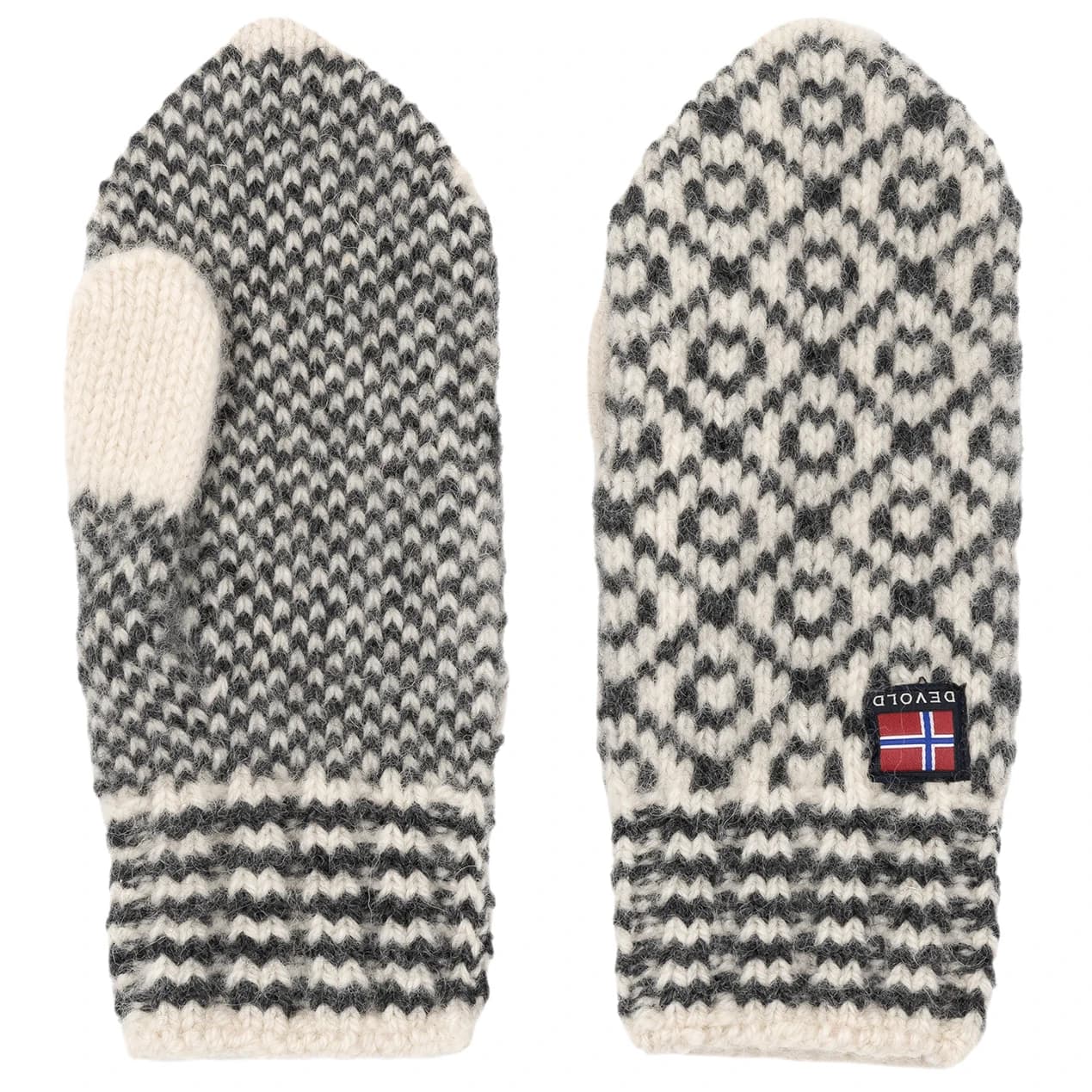 Ръкавици Devold Svalbard Wool Mitten Gloves - Off-White / Anthracite