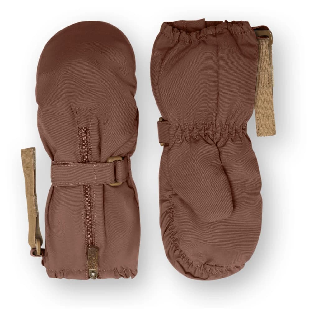 Детски ръкавици Mini a ture Kid's Matcesar Fleece Lined Mittens Gloves - Chestnut Brown
