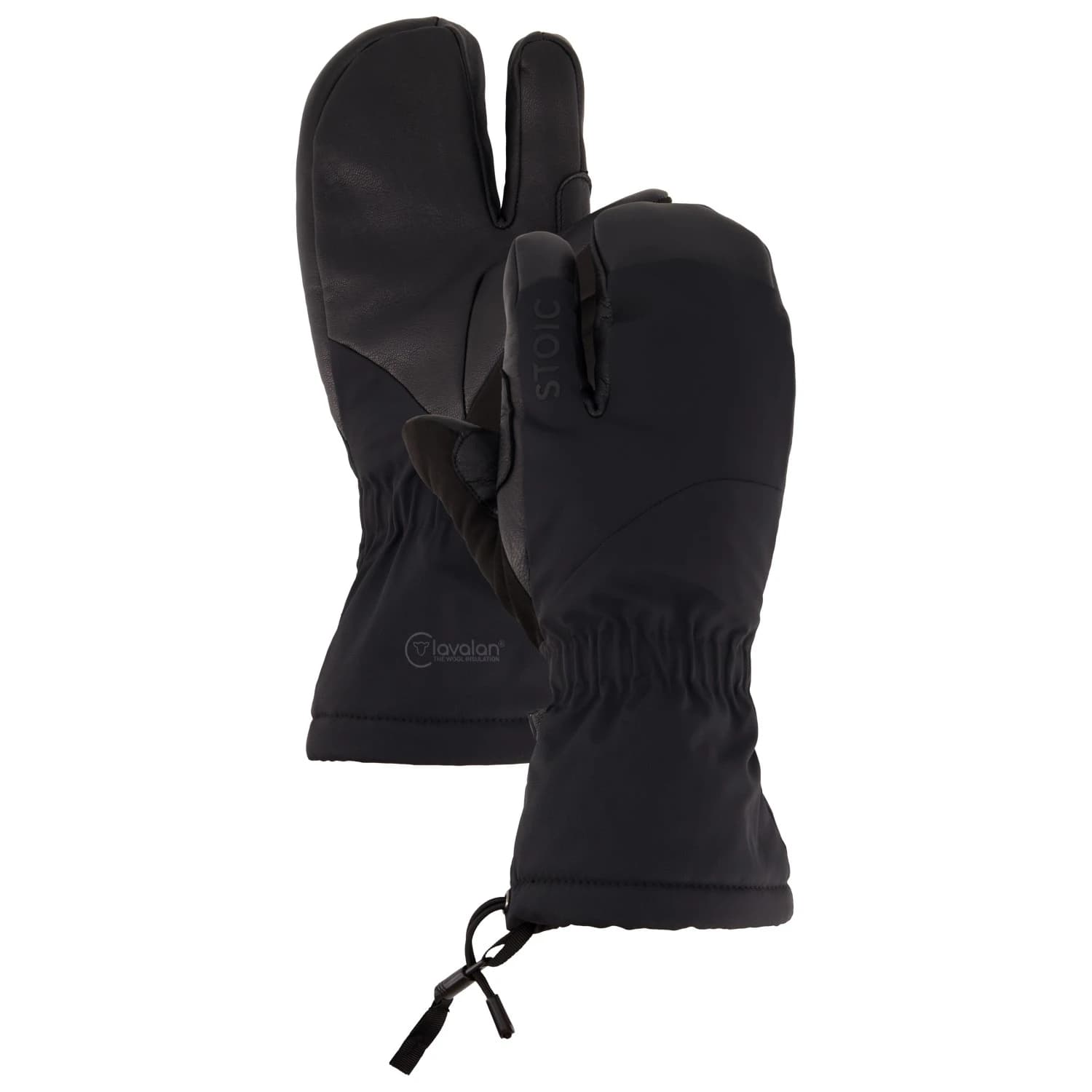Ръкавици Stoic MountainWool NalluSt. Pro 3 Finger Gloves - Black