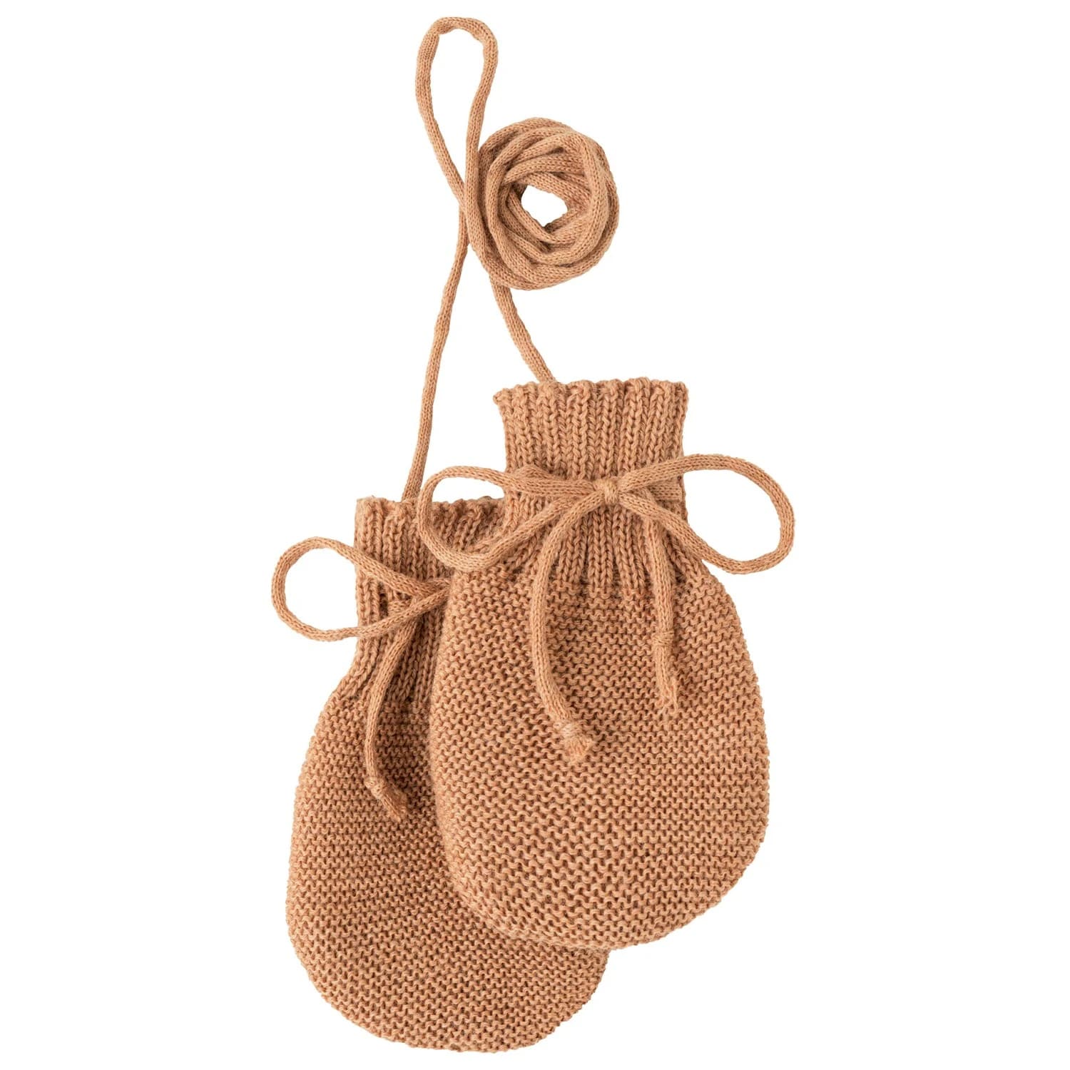 Детски ръкавици Disana Kid's Strick-Handschuhe Gloves - Karamell