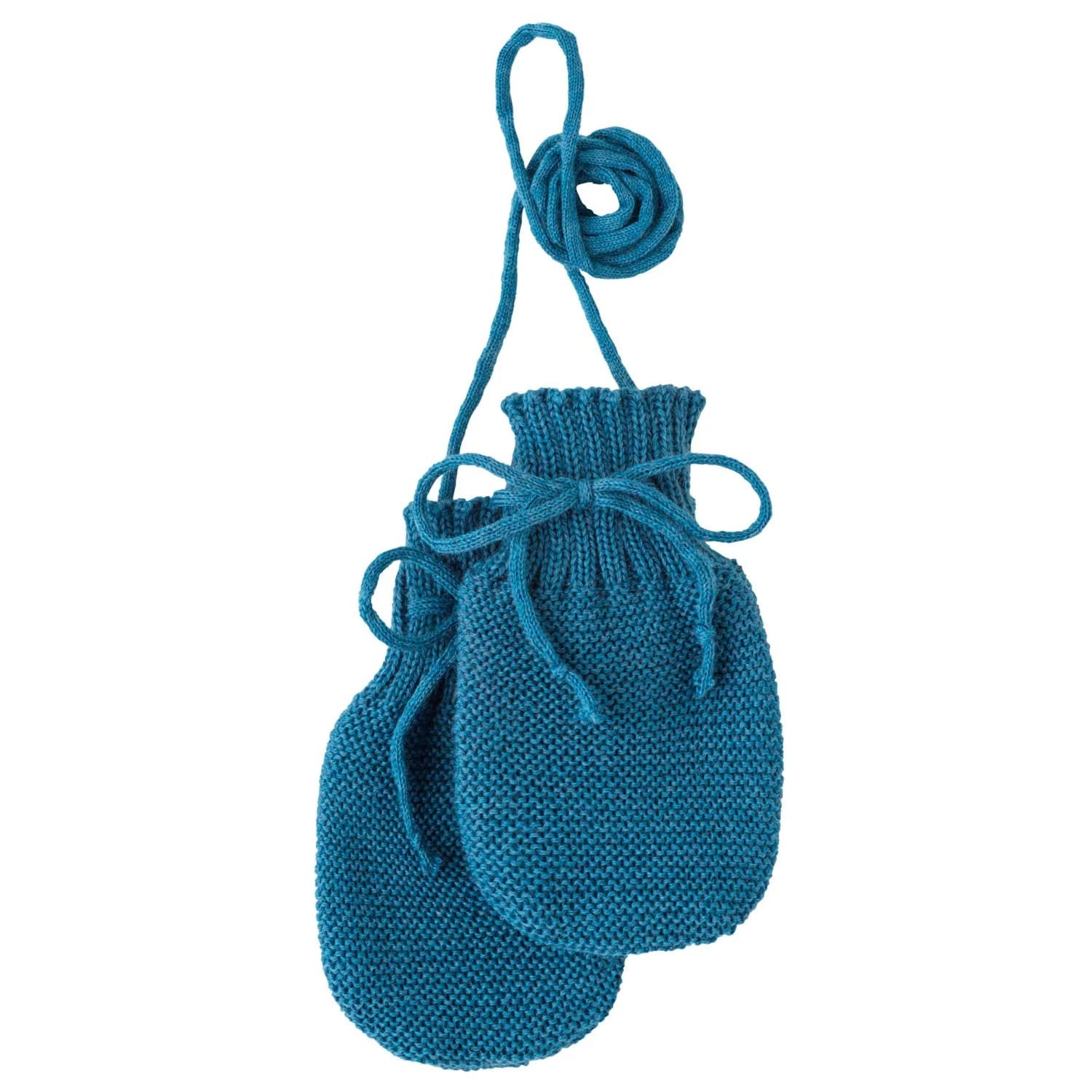 Детски ръкавици Disana Kid's Strick-Handschuhe Gloves - Taubenblau