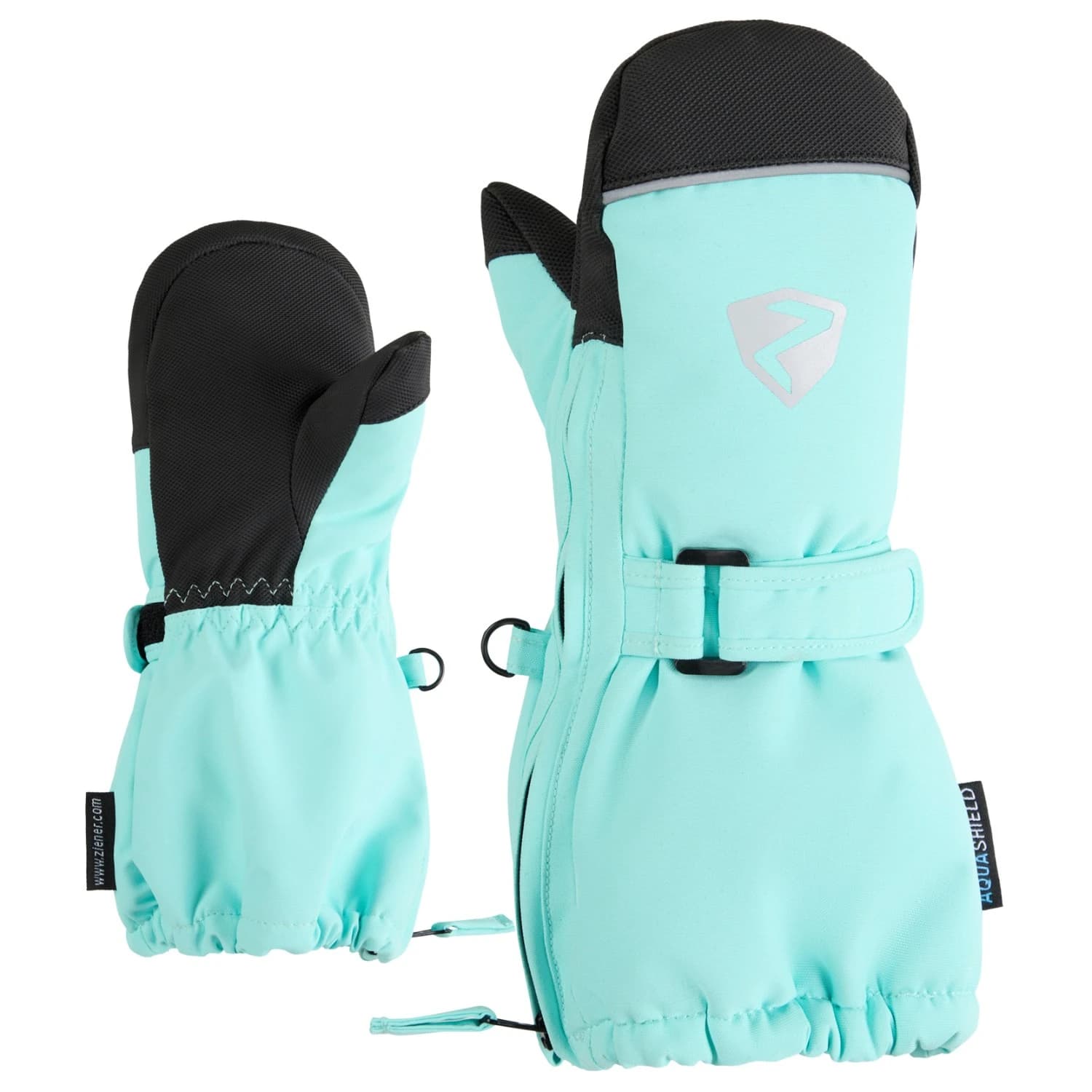 Детски ръкавици Ziener Kid's Lanupo-Z AS Gloves - Radiant Lagoon