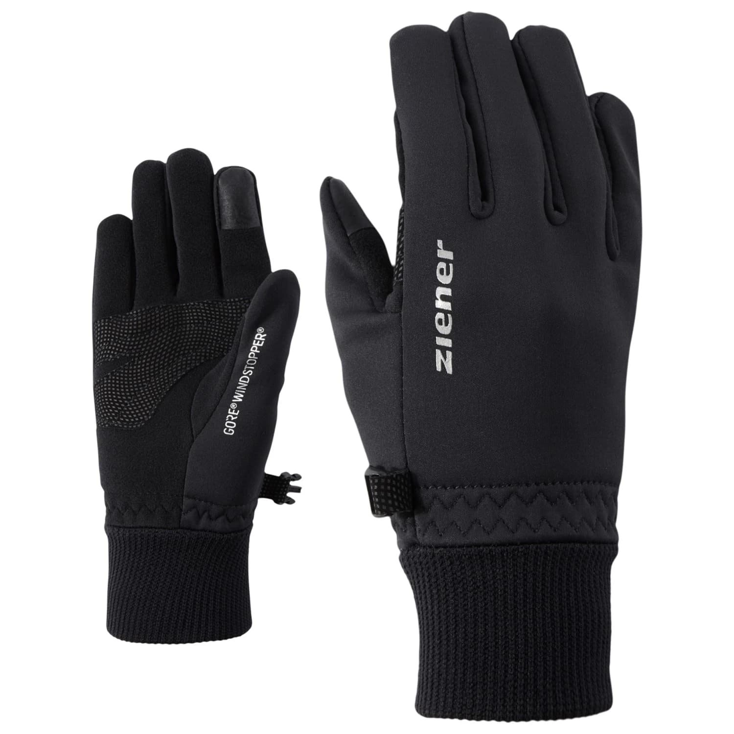 Детски ръкавици Ziener Kid's Lidealist-Z WS Gloves - Black