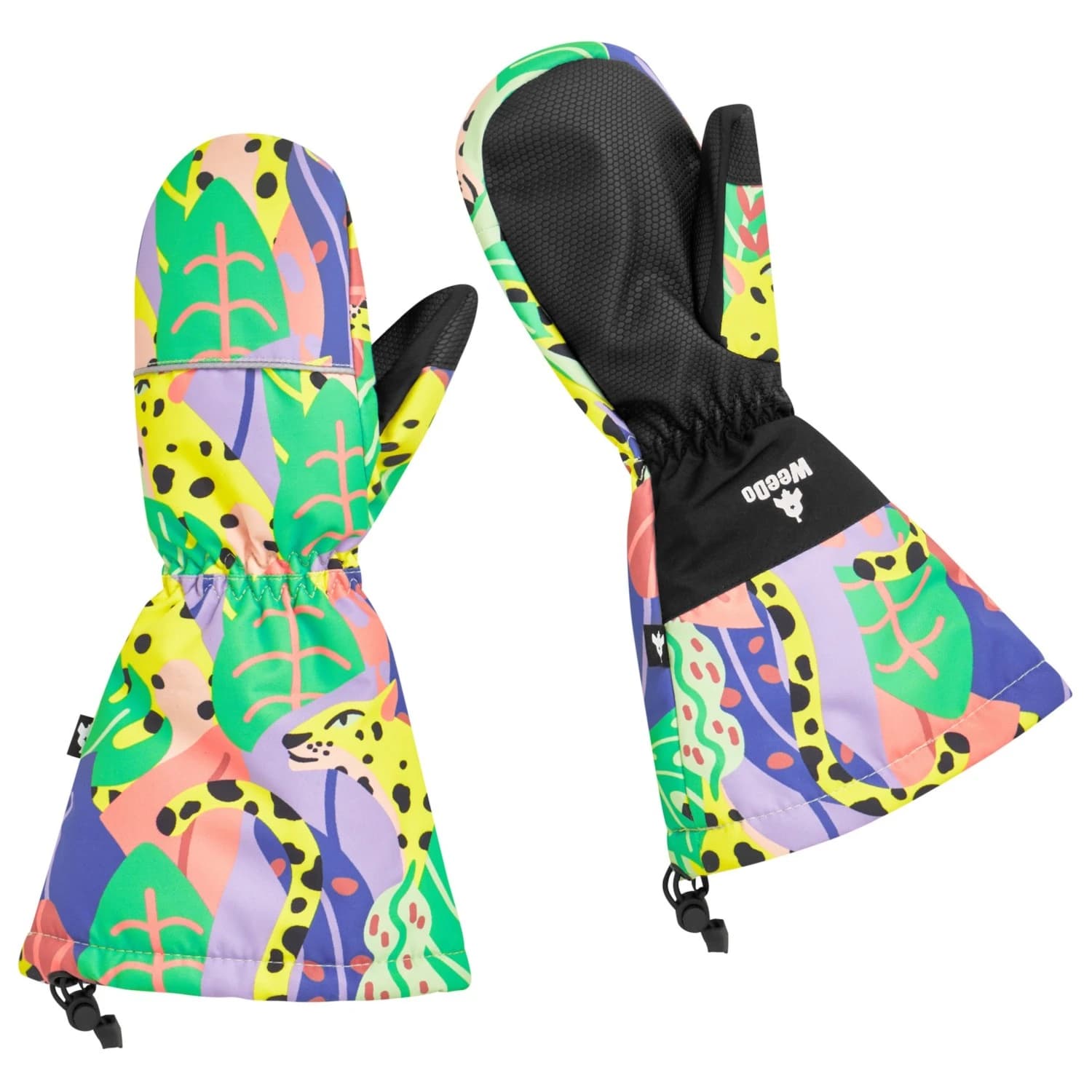 Детски ръкавици WeeDo Kid's Cosmo Candy Jungle Handschuhe Gloves - Print / Peachy Pink
