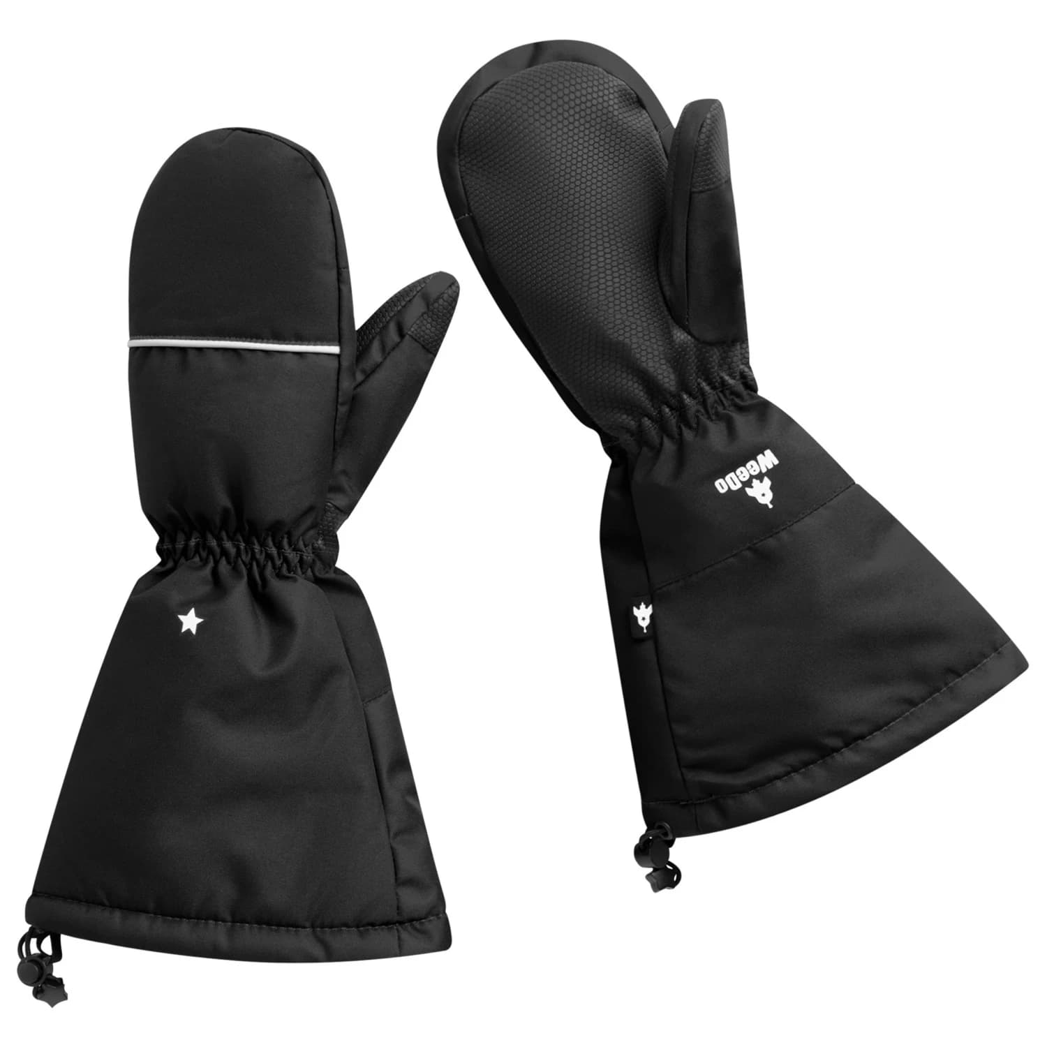 Детски ръкавици WeeDo Kid's Univers Black Handschuhe Gloves - Black